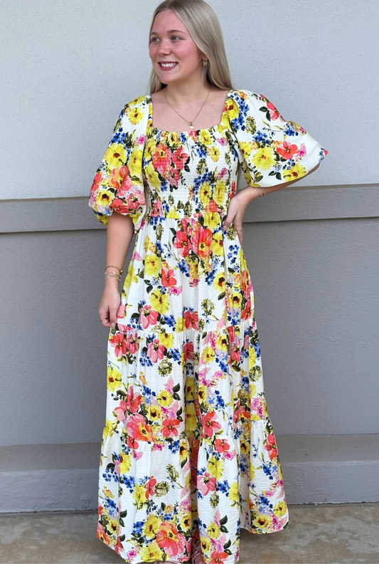 SWEET GARDEN MAXI DRESS