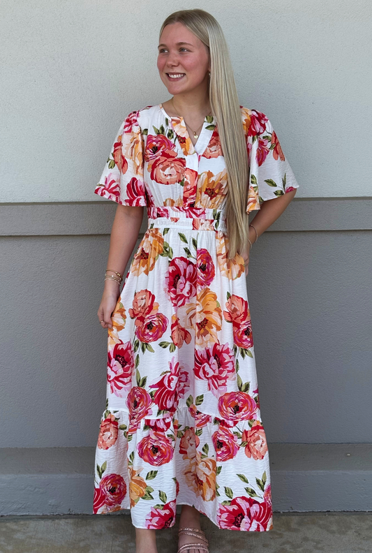 FLORAL FRANNIE DRESS