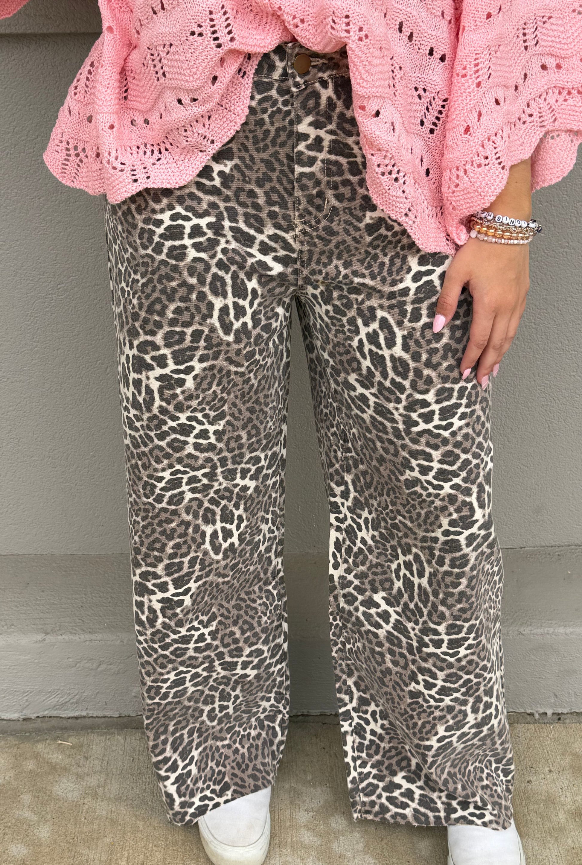 LEOPARD JEANS