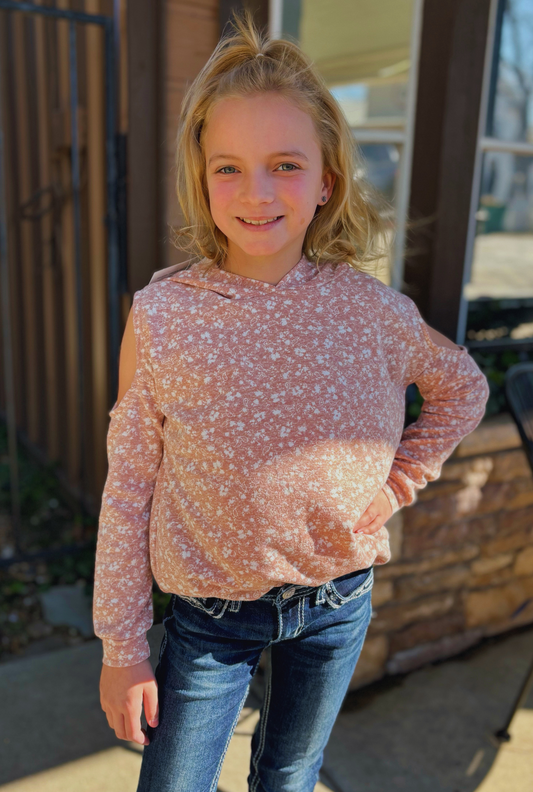 KID'S COLD SHOULDER TOP