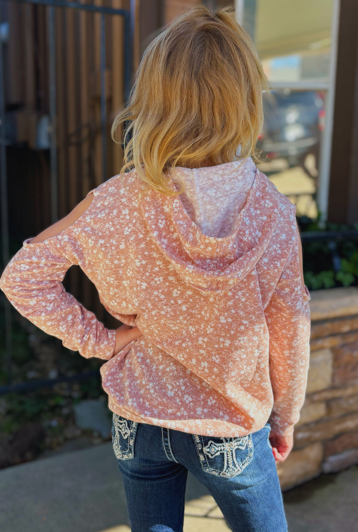 KID'S COLD SHOULDER TOP