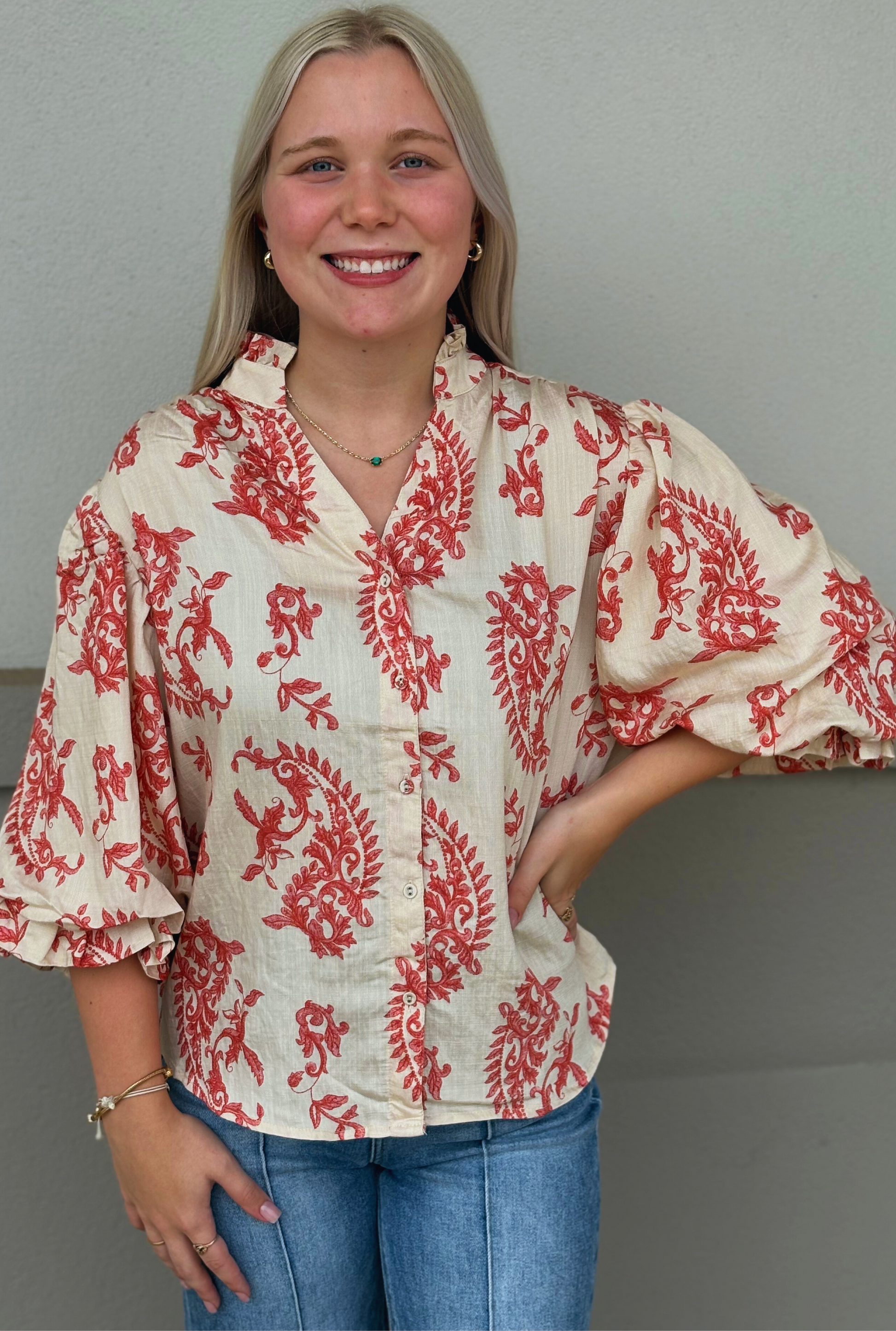 RASPBERRY NICOLE TOP