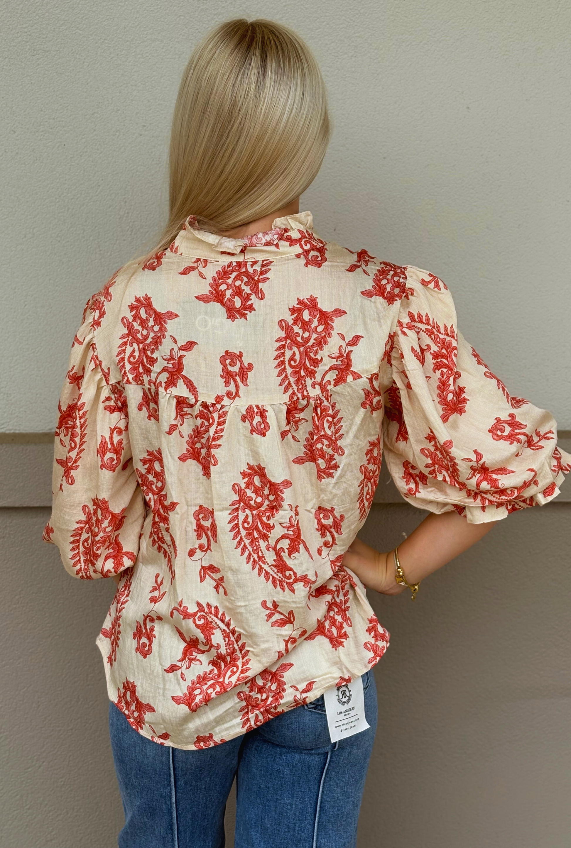 RASPBERRY NICOLE TOP