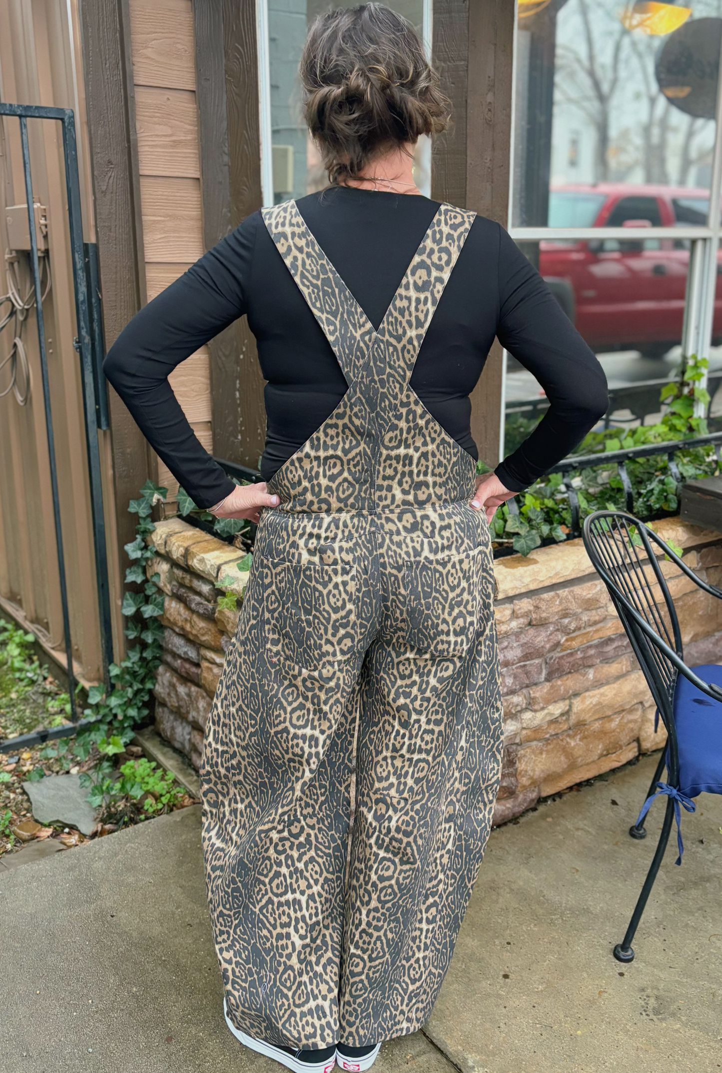 LEOPARD GIGIO OVERALLS