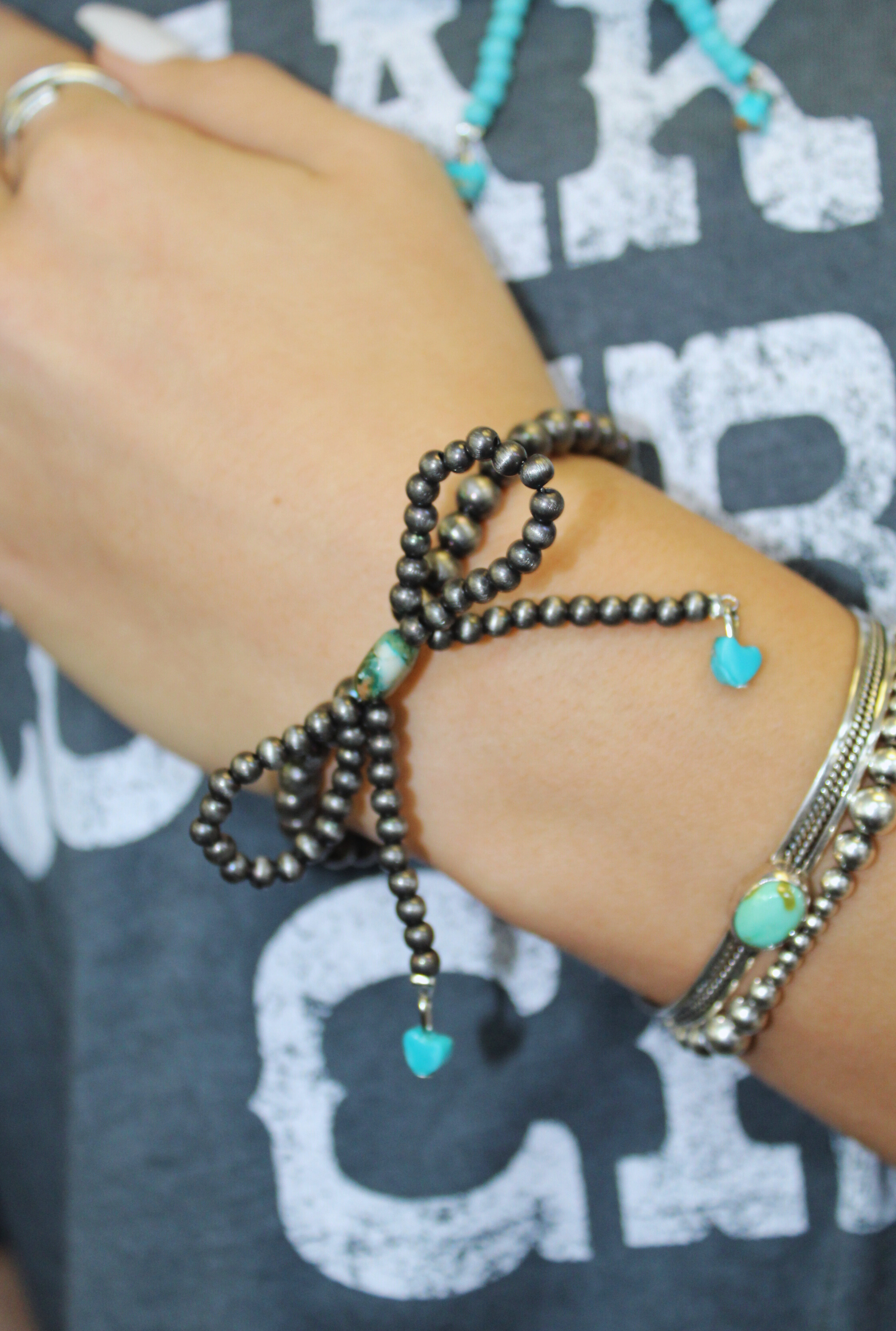 navaho bow stretch bracelet