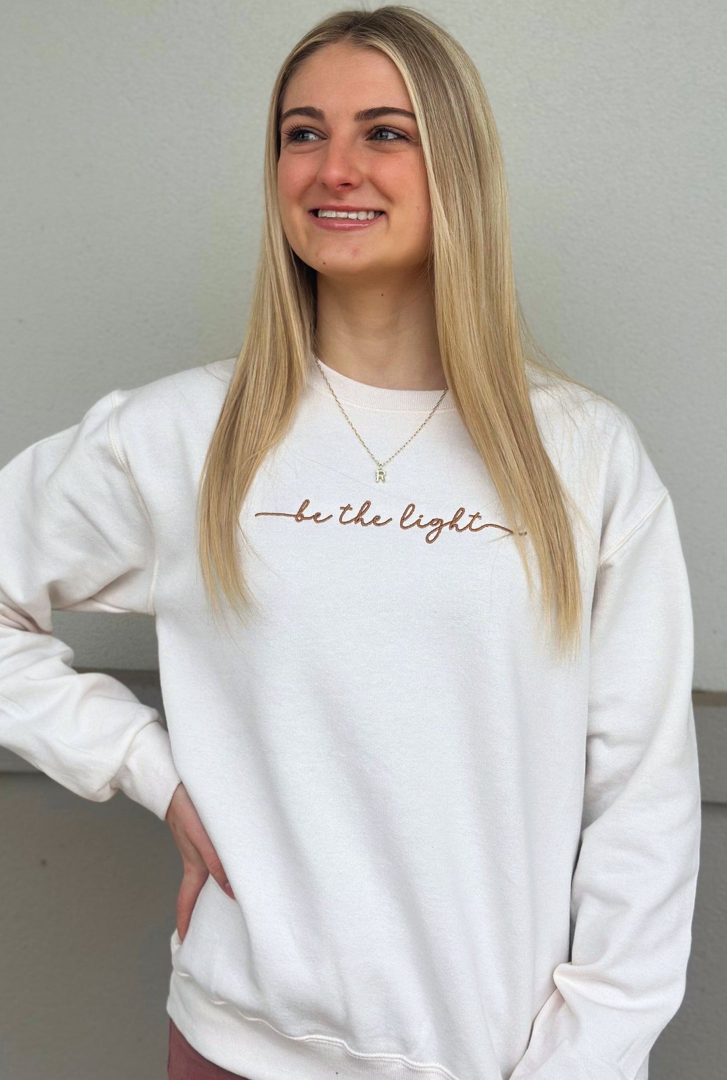 BE THE LIGHT SWEATSHIRT