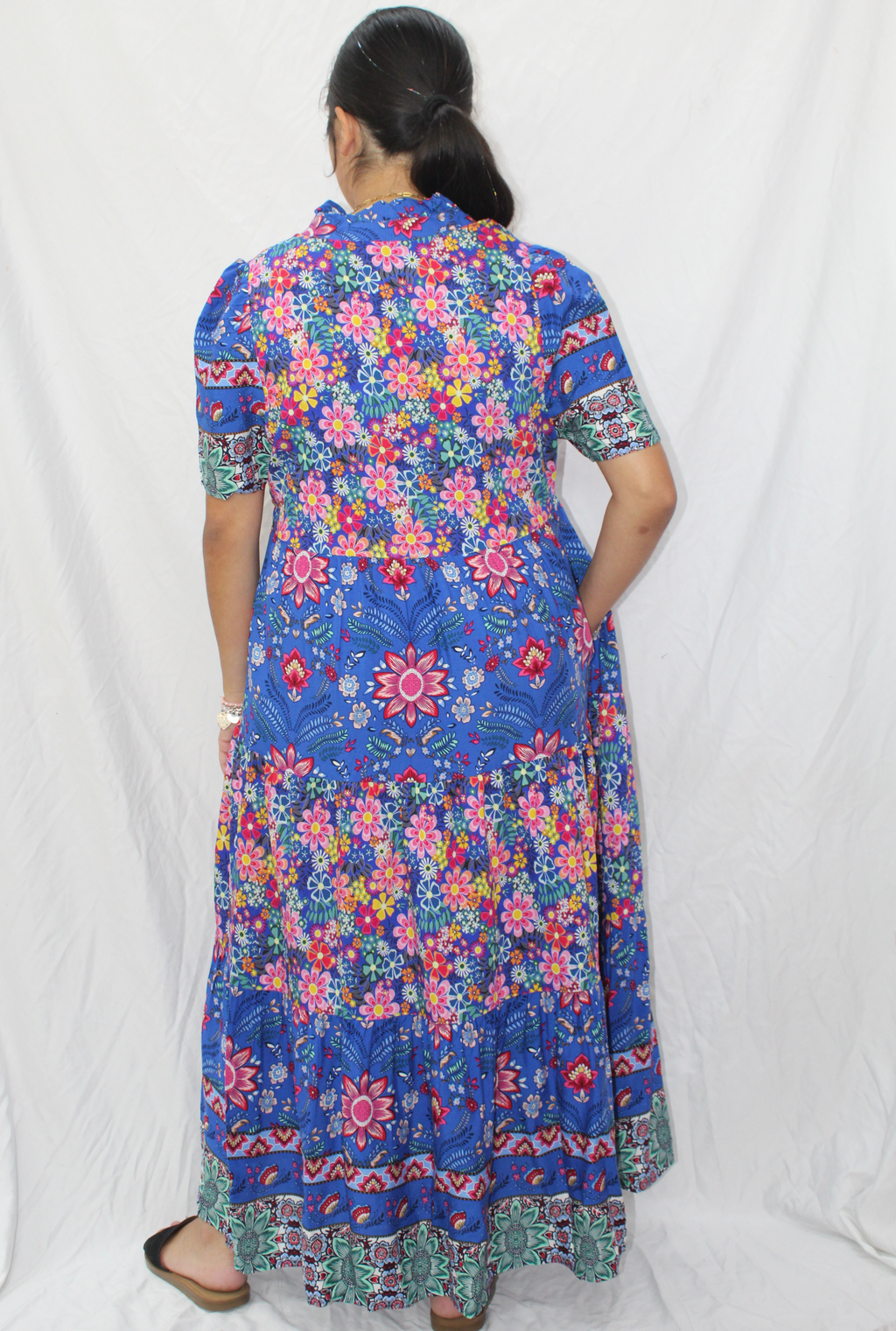 BLUE BRIANNA DRESS
