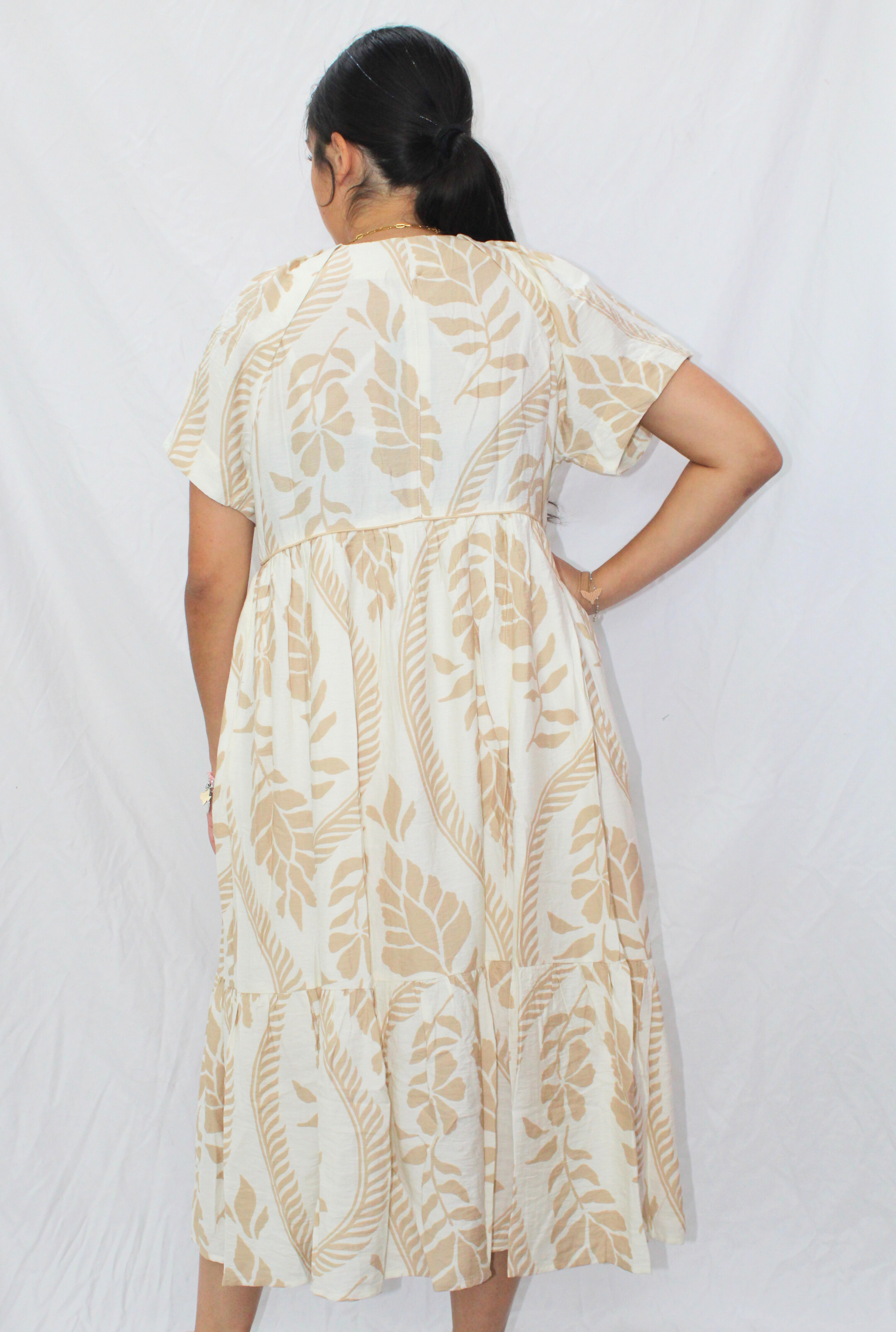 BEIGE KENNA DRESS