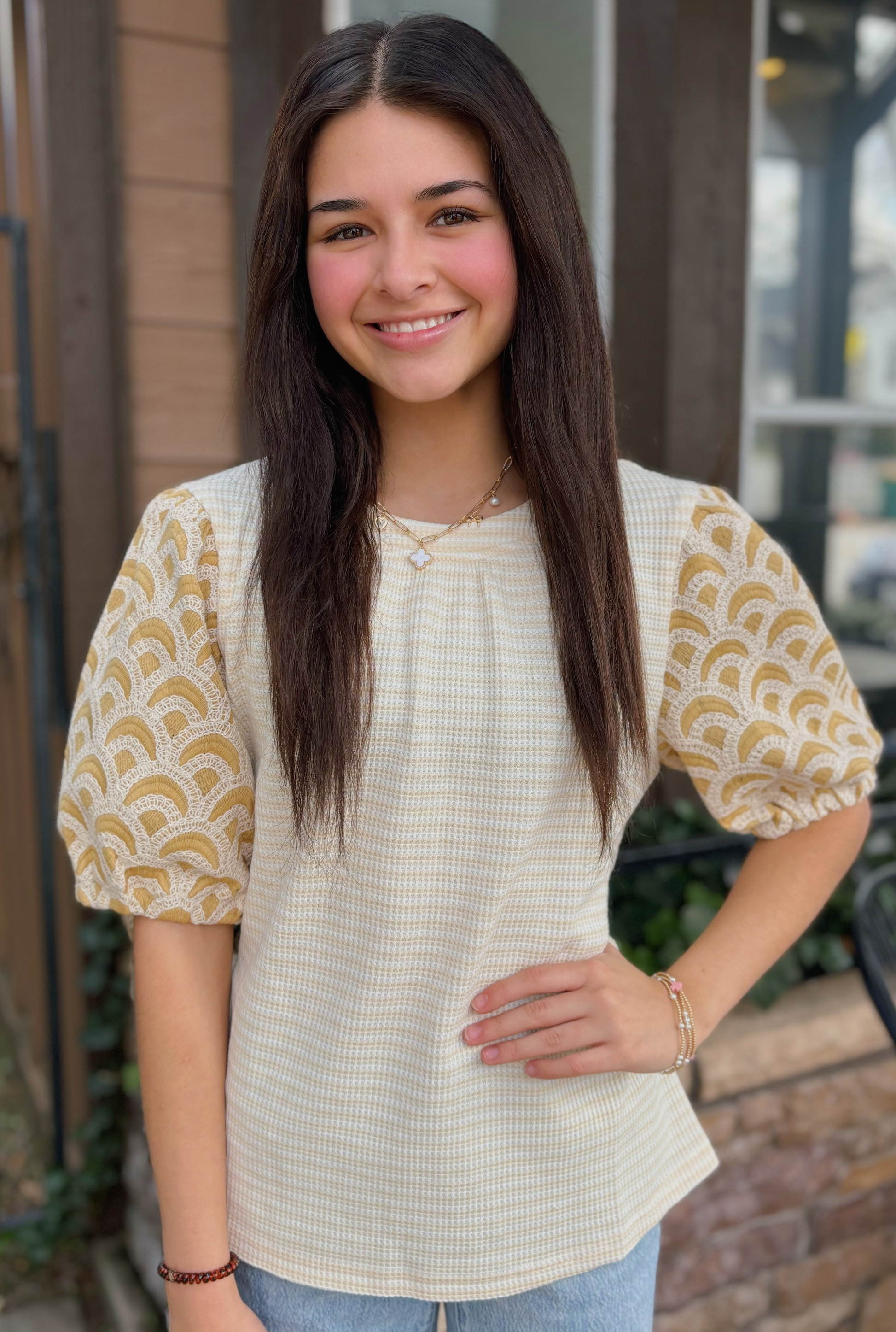 YELLOW SPRING TOP