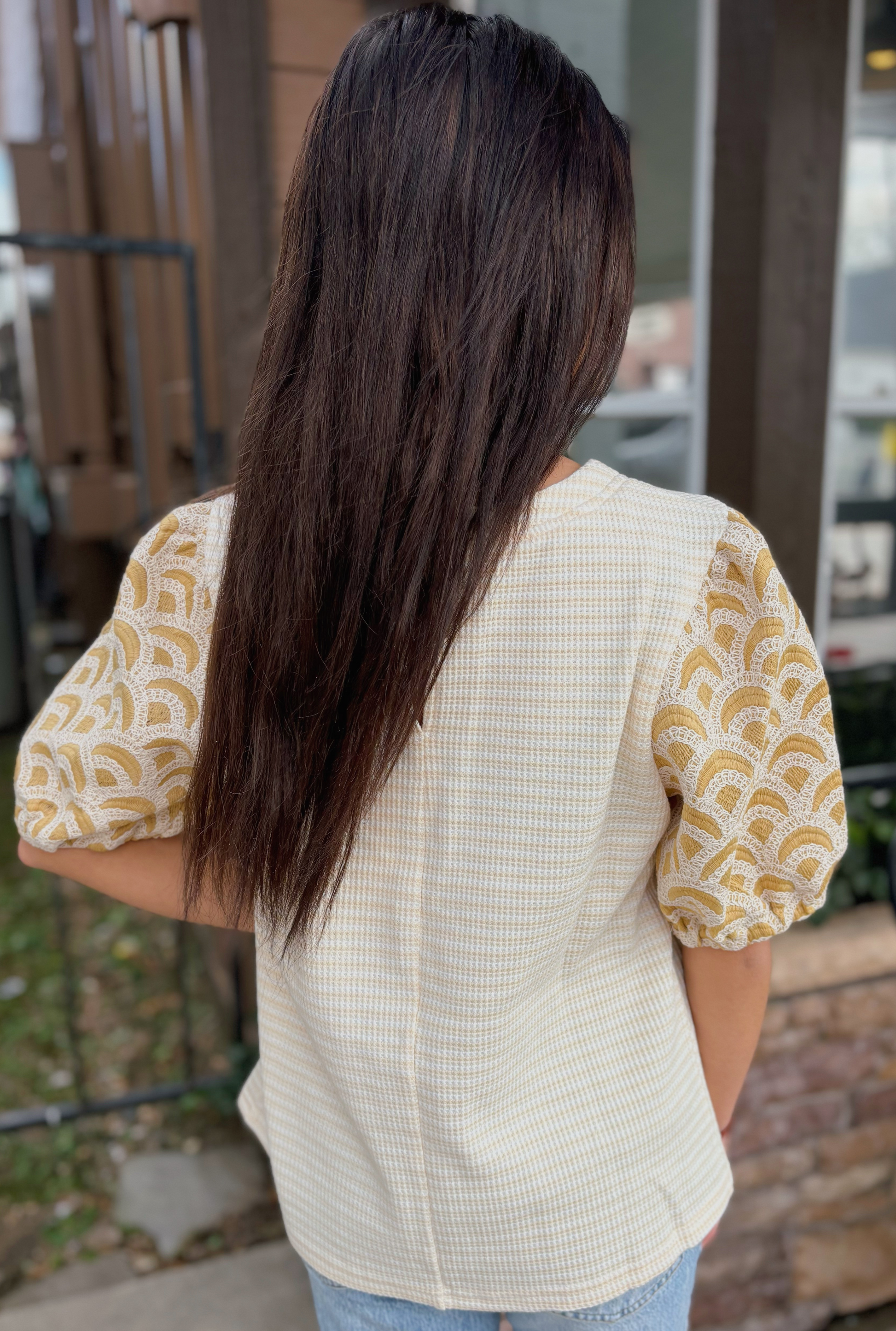 YELLOW SPRING TOP