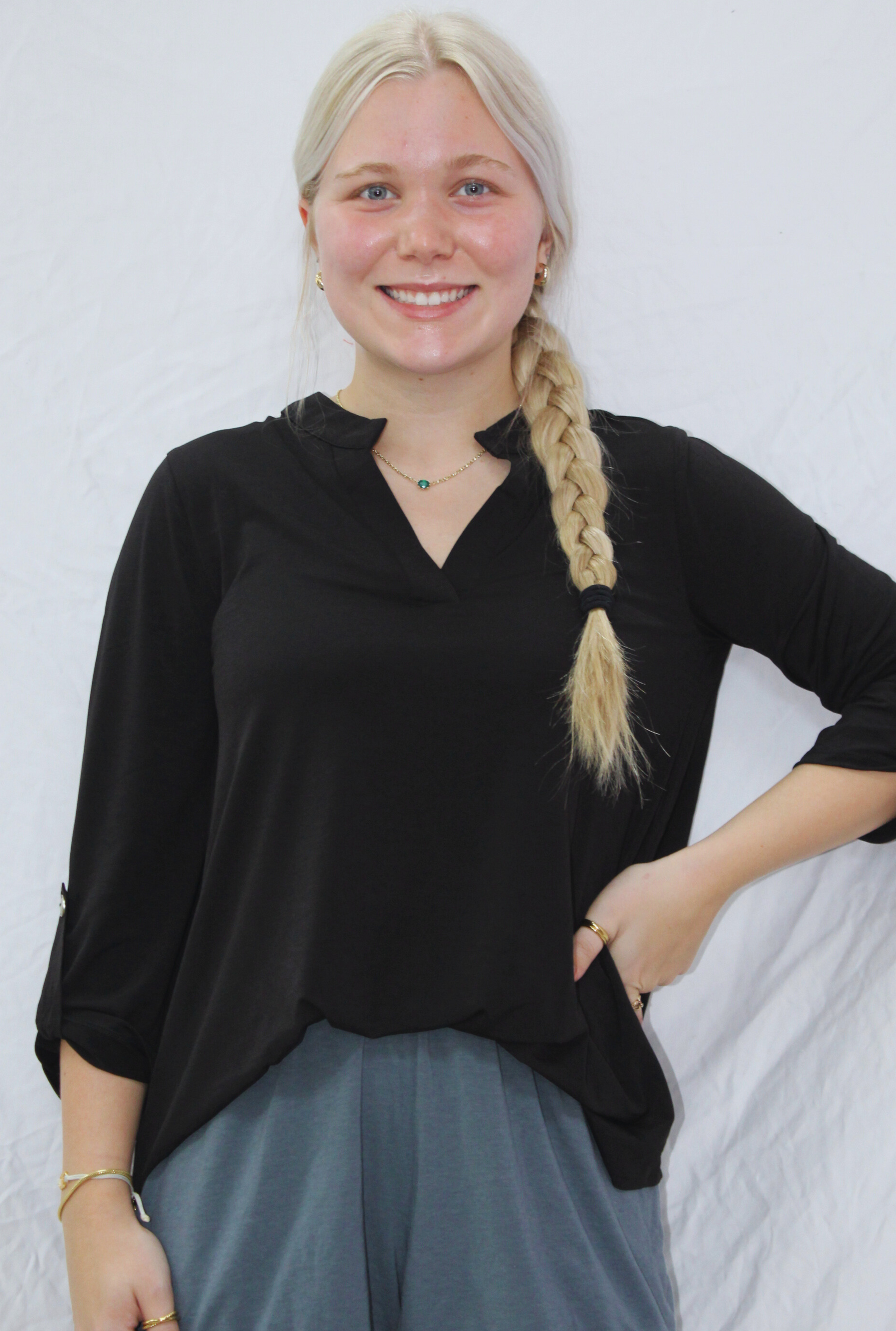 BLACK LIZZY TOP