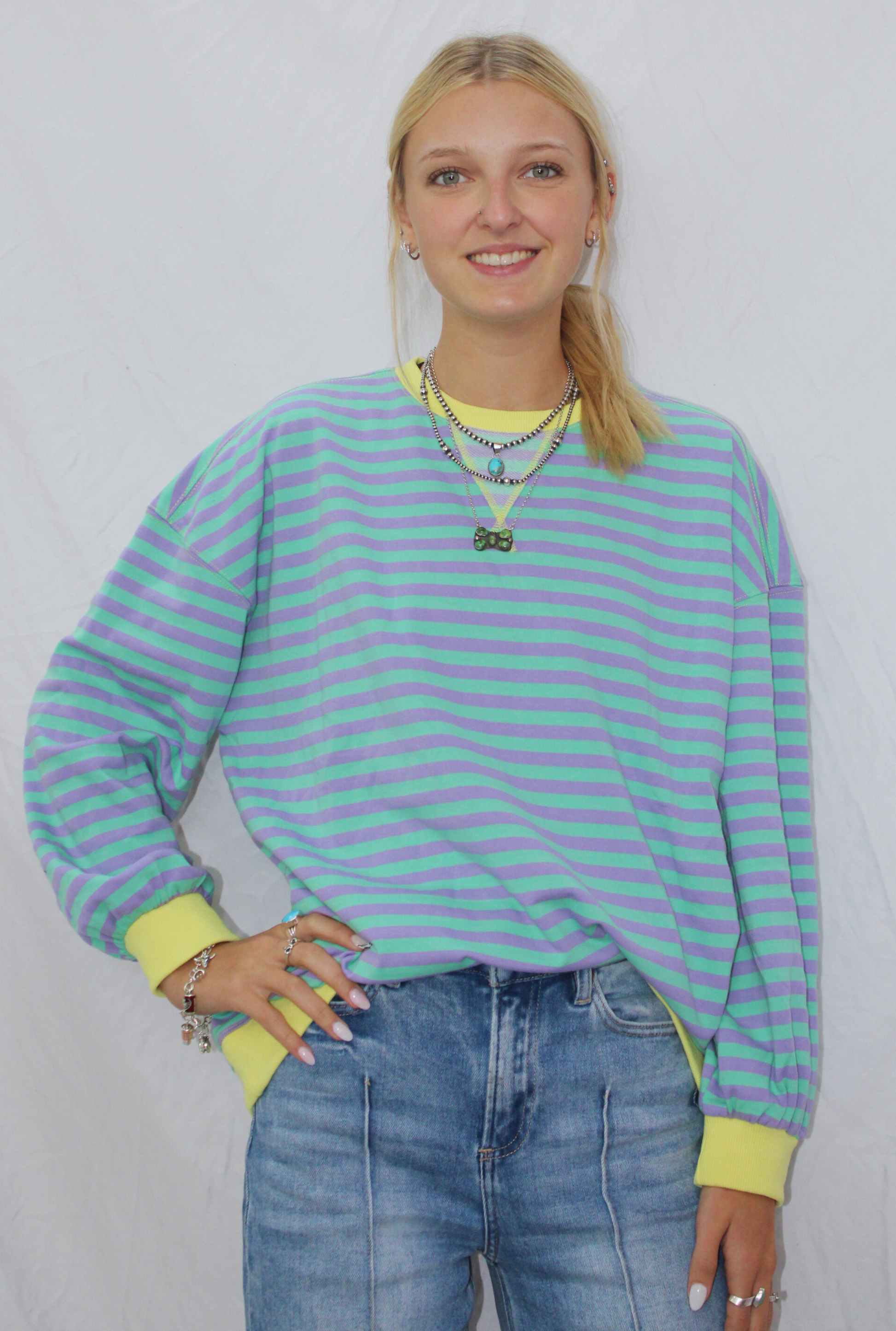 BLUE KERRY SWEATSHIRT