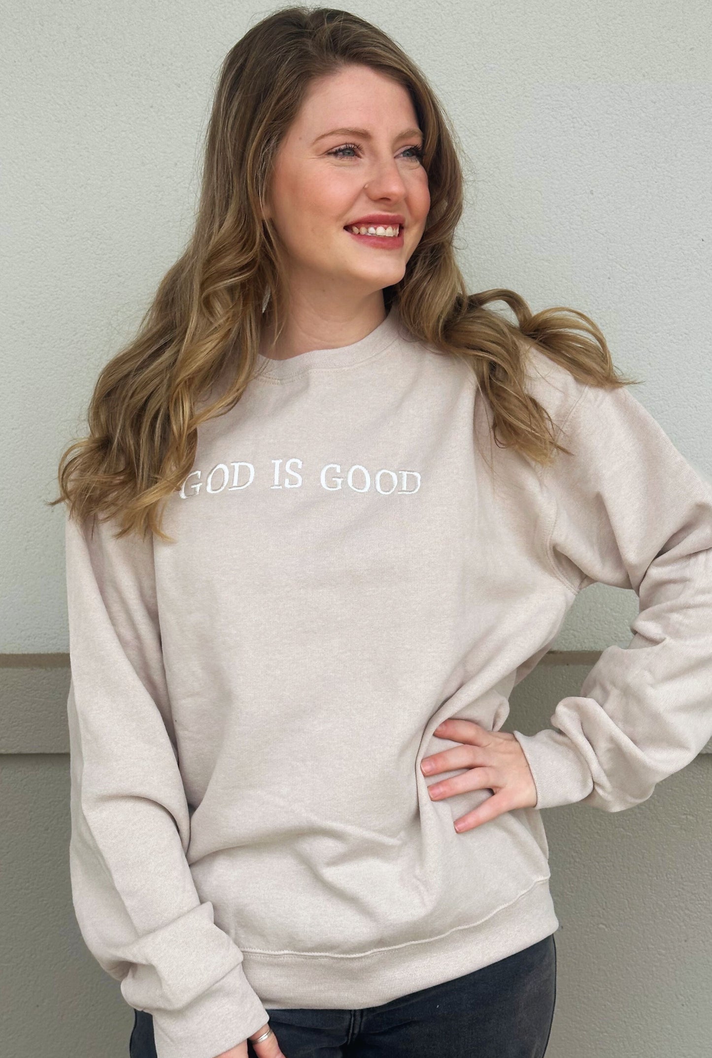 SAND GOD IS GOOD SWEATSHIRT