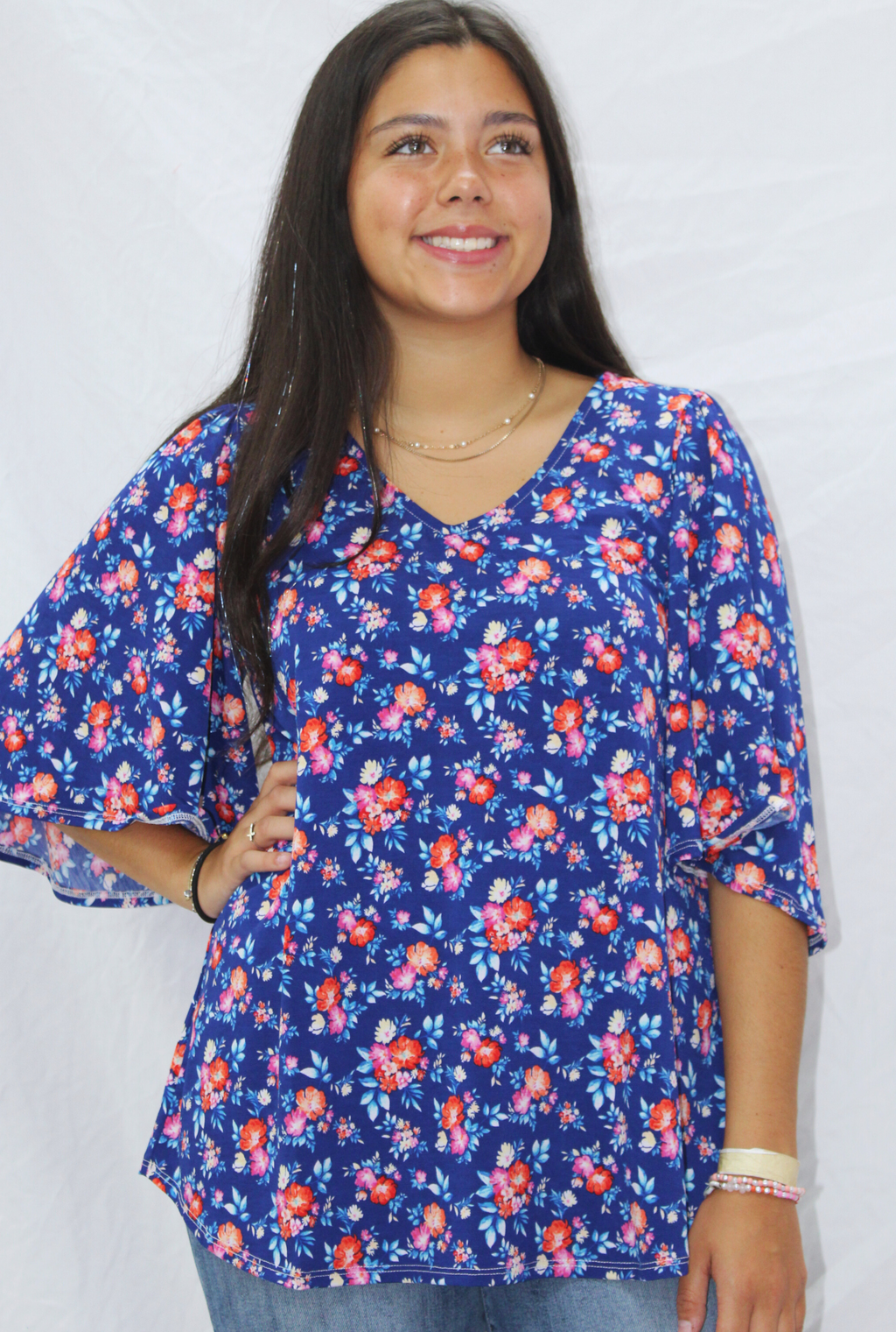 NAVY CALI TOP