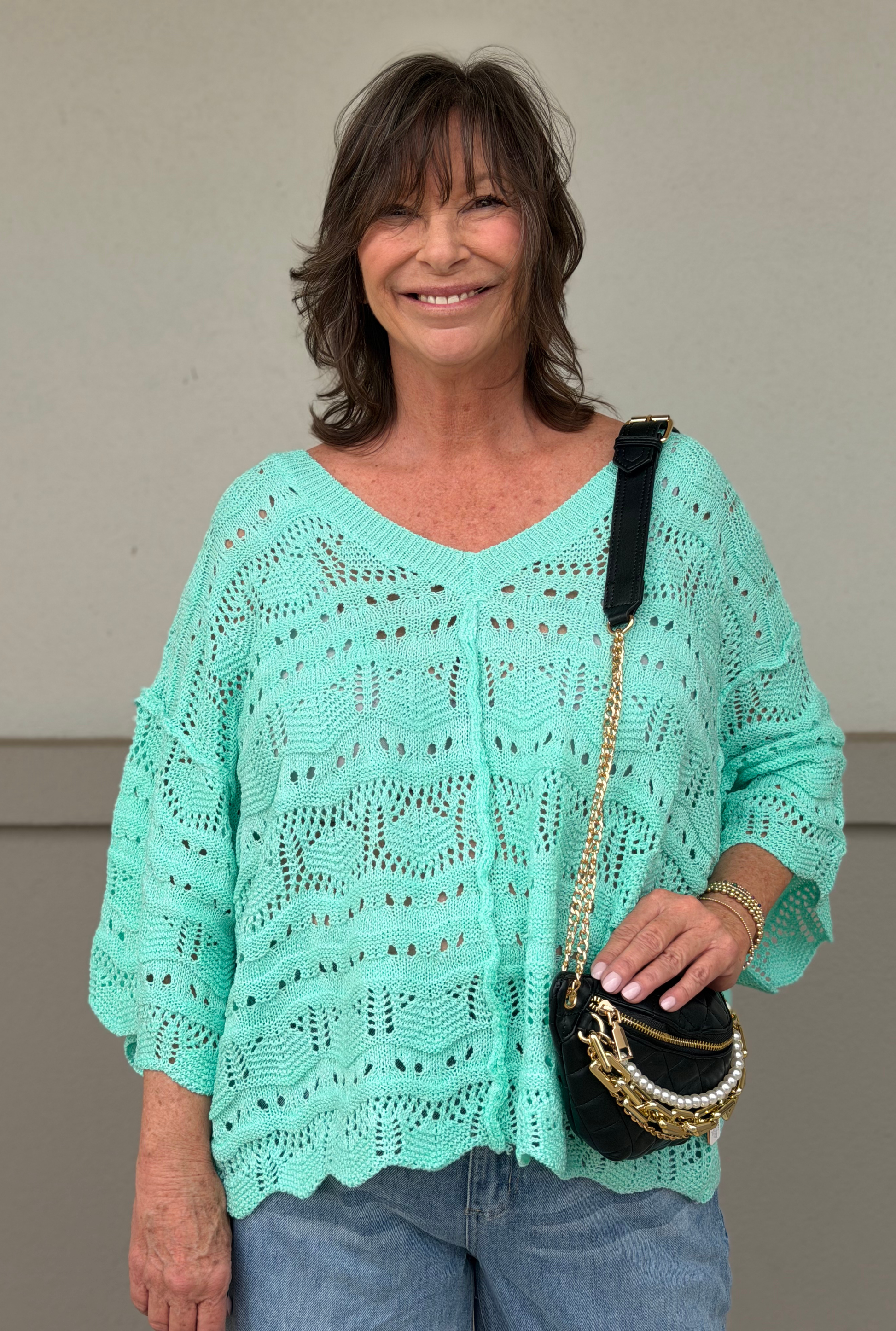 AQUA LILY TOP
