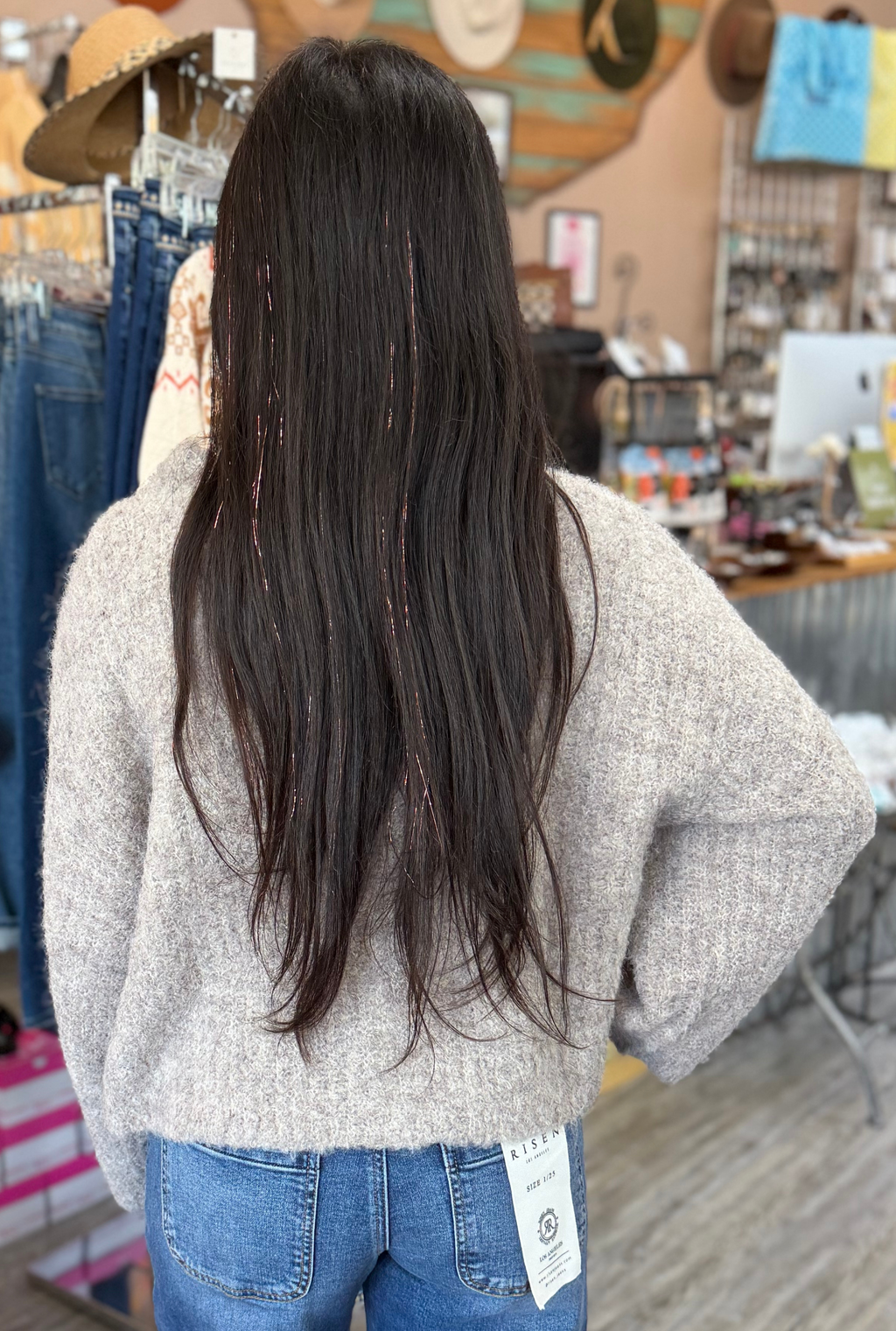 TAUPE GEORGIA SWEATER