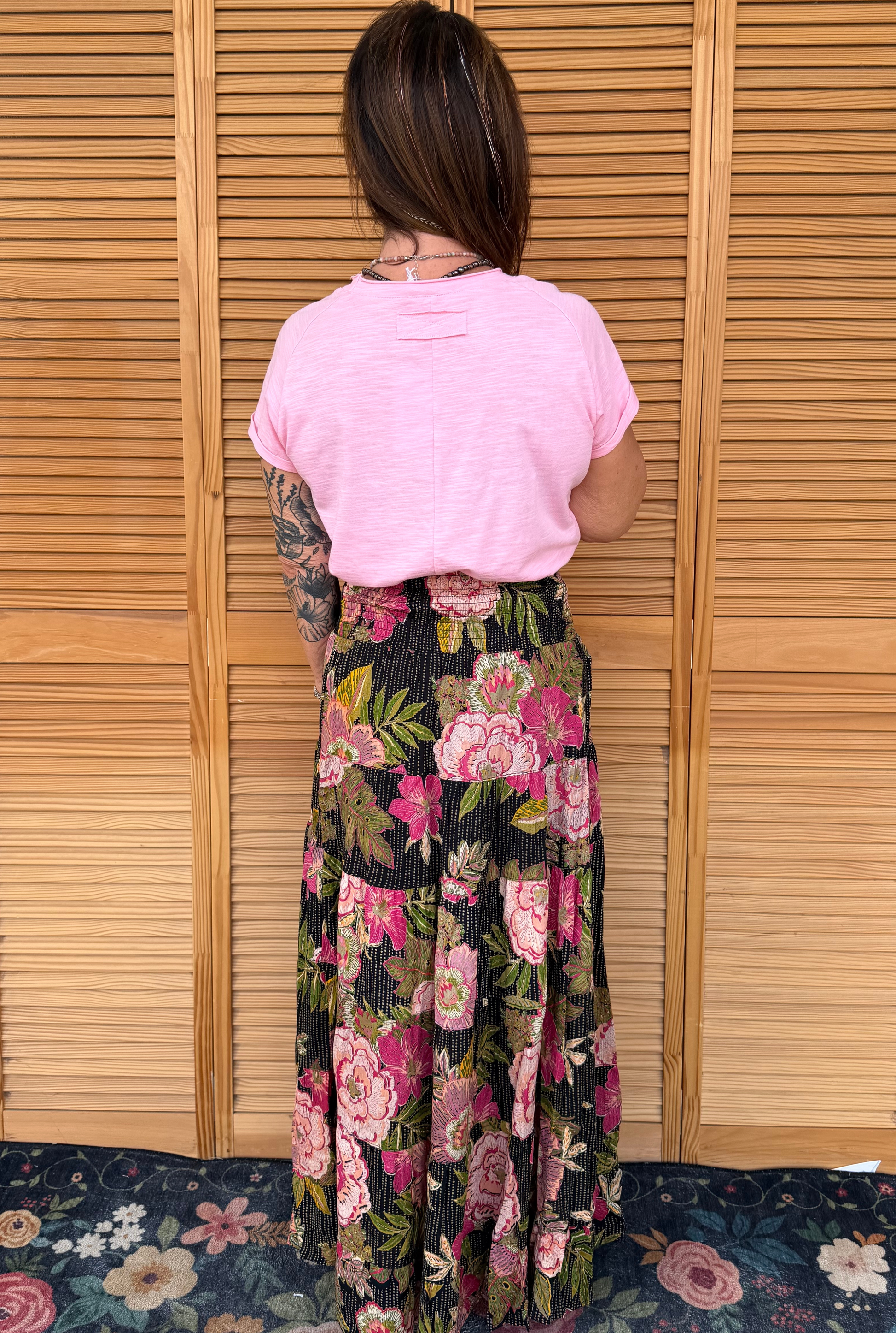 ROSEBUD MAXI SKIRT