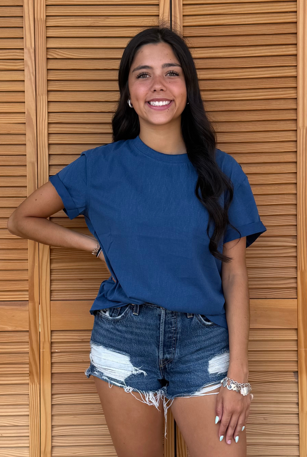 DENIM MALI TOP