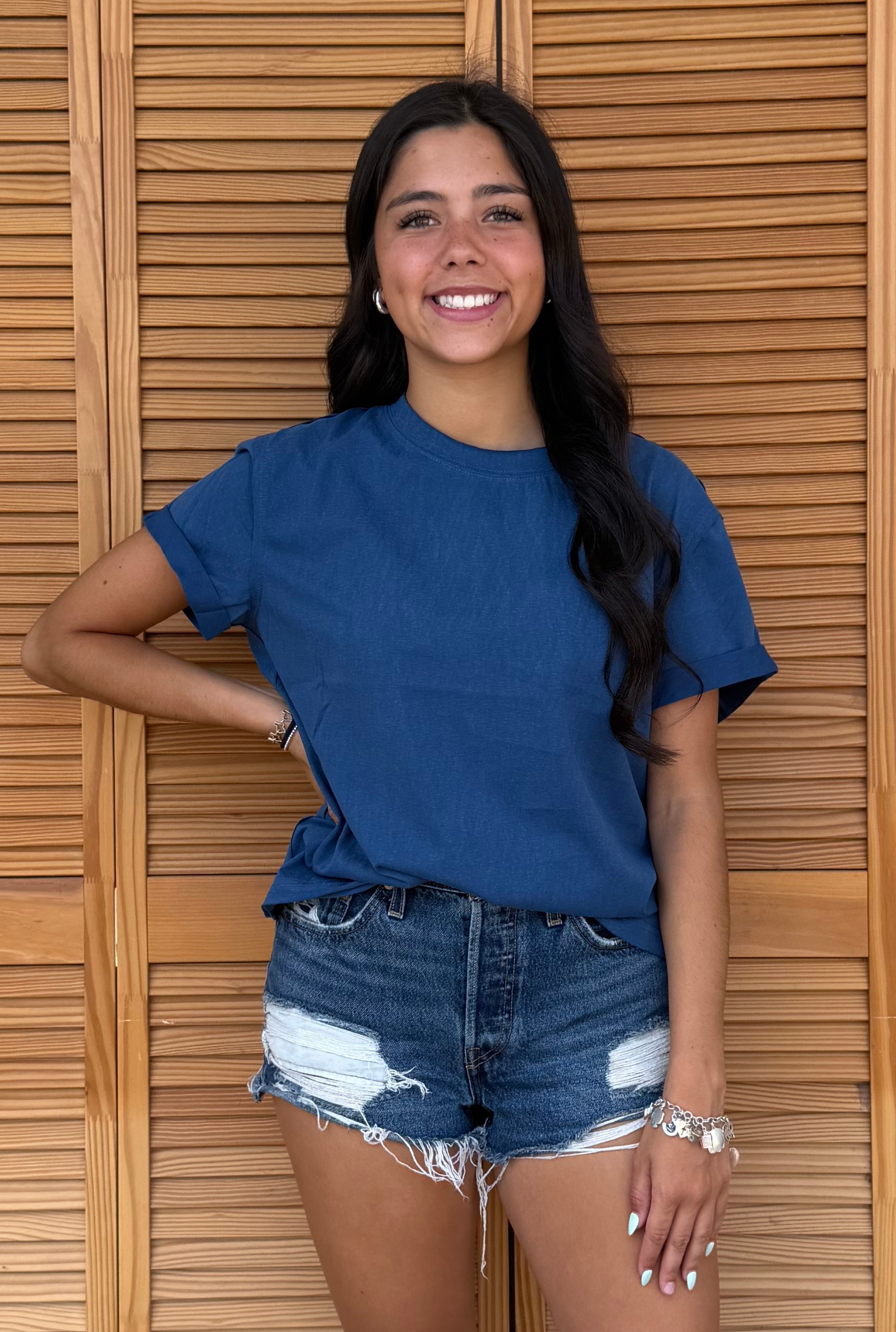 DENIM MALI TOP