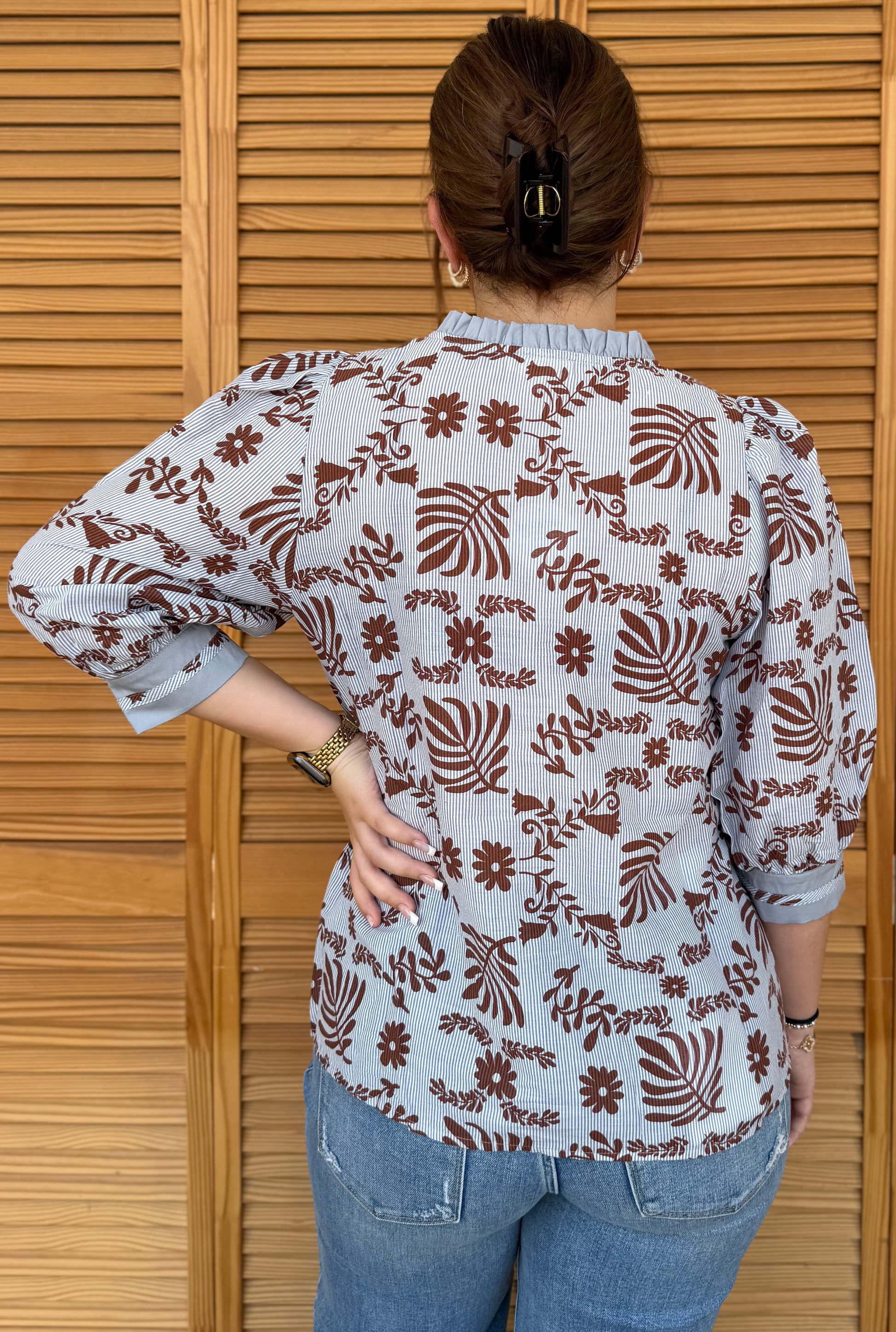BLUE CHEL TOP