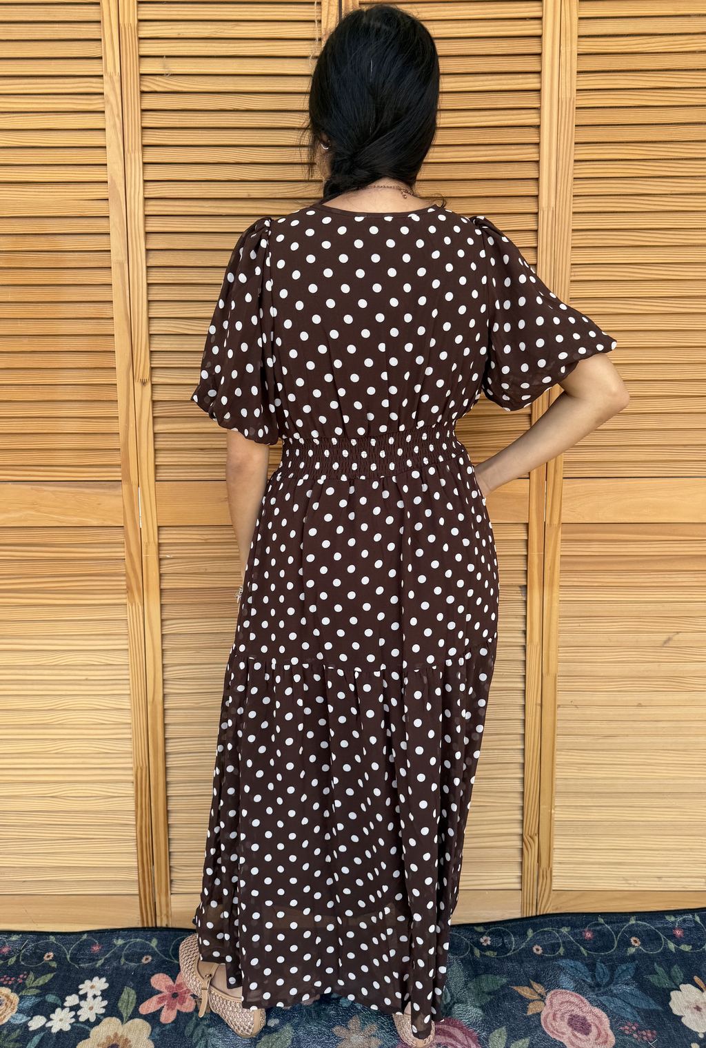 COFFEE DOT DRESS