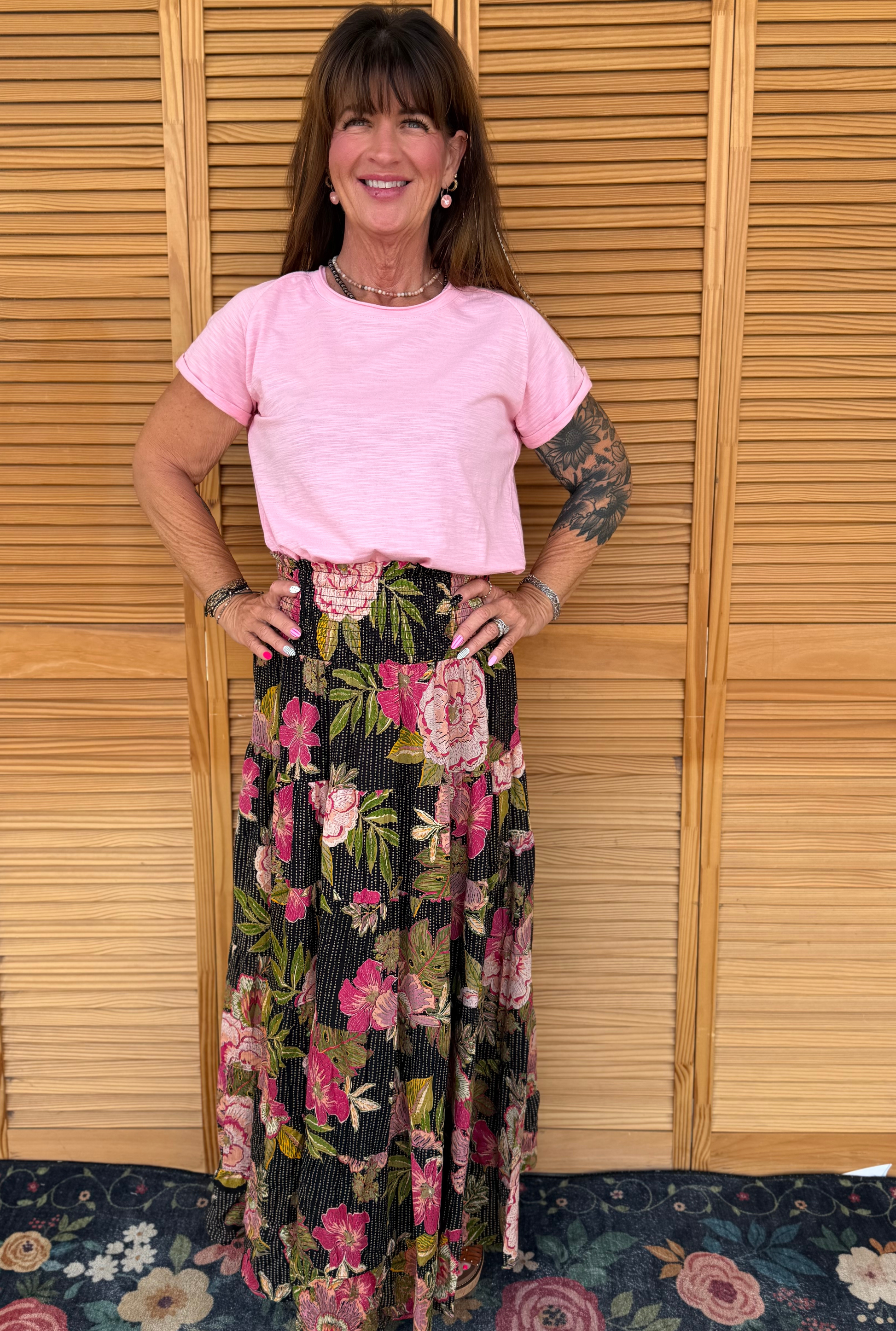 ROSEBUD MAXI SKIRT