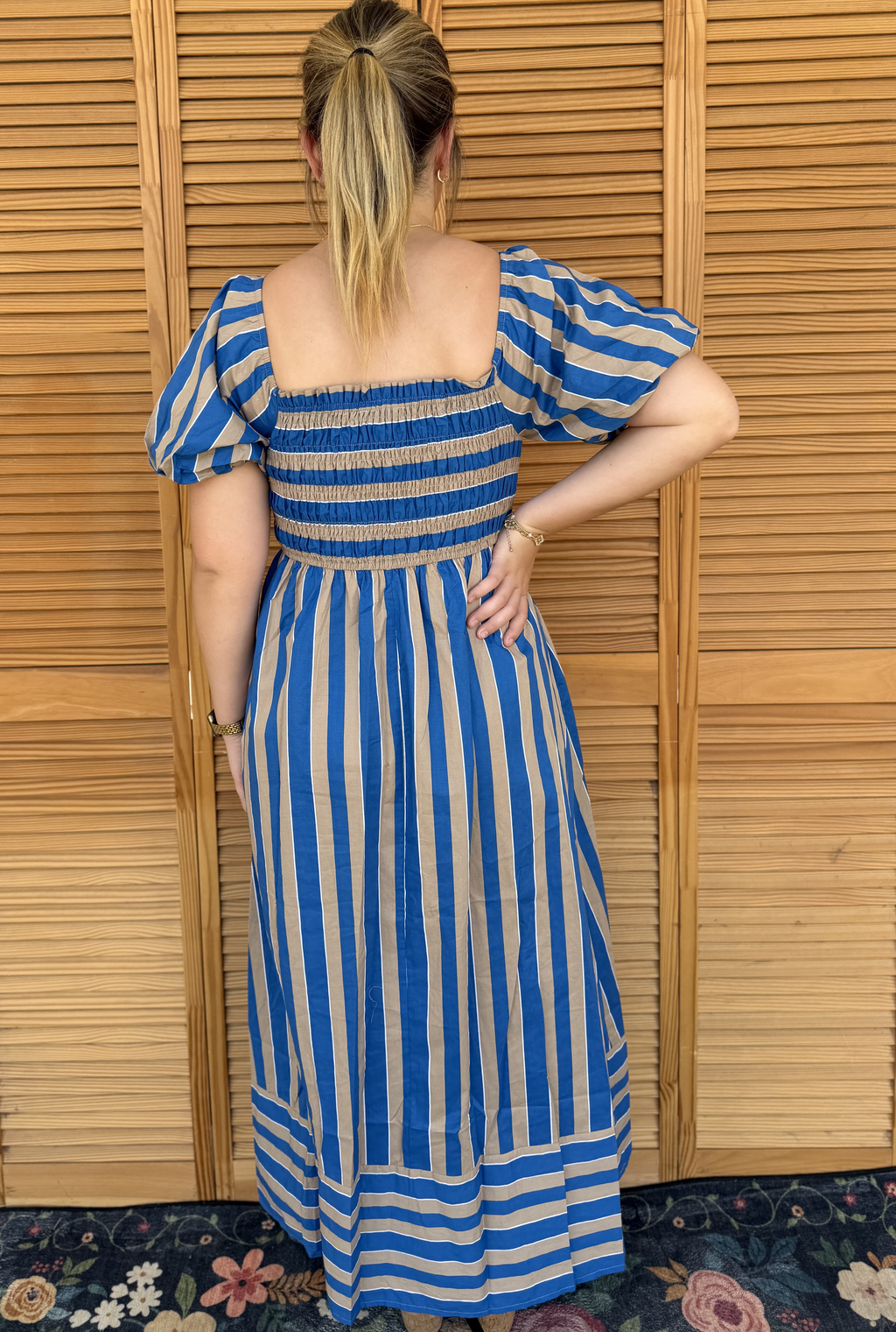 STRIPED VANESSA DRESS