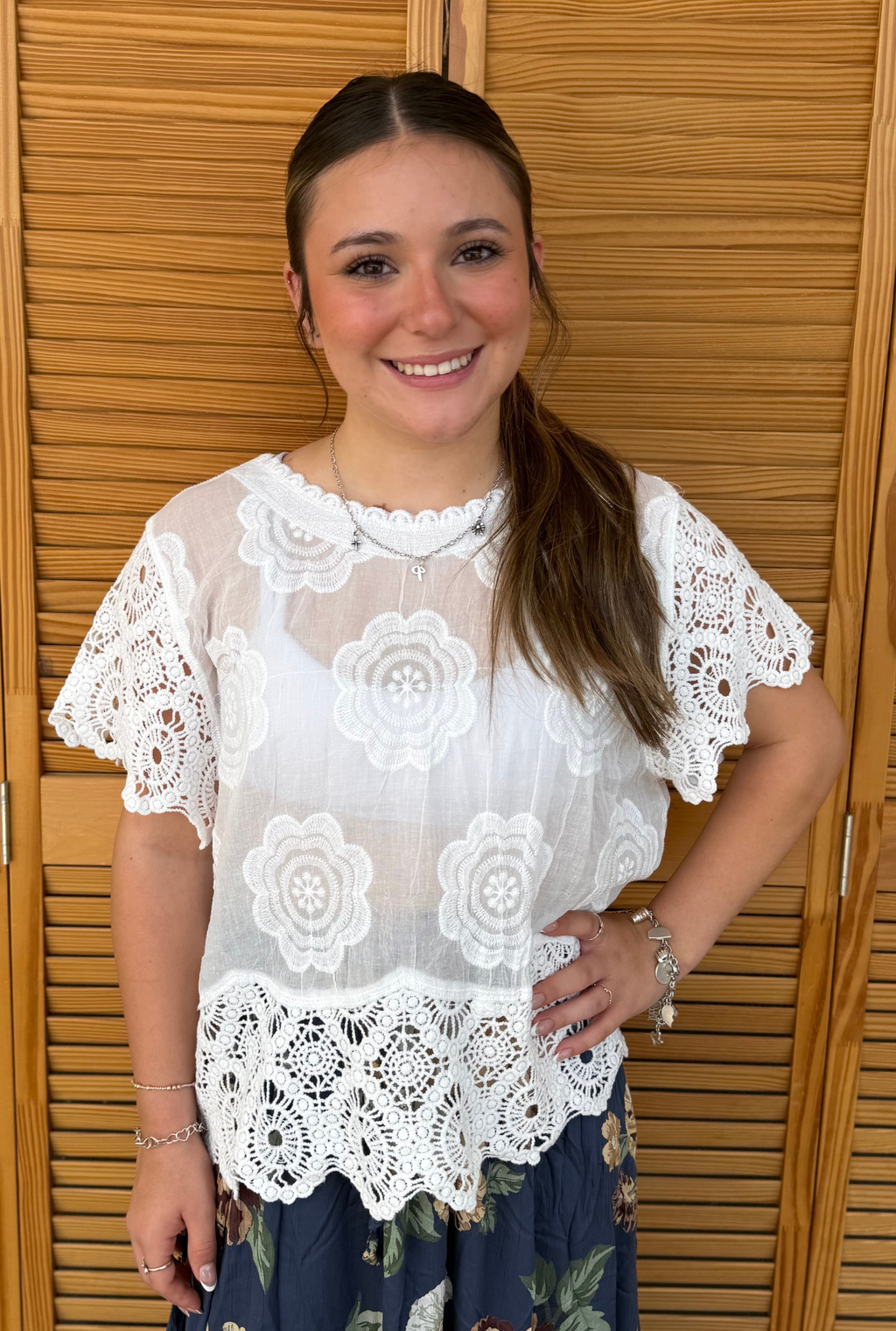 LACE PEYTON TOP