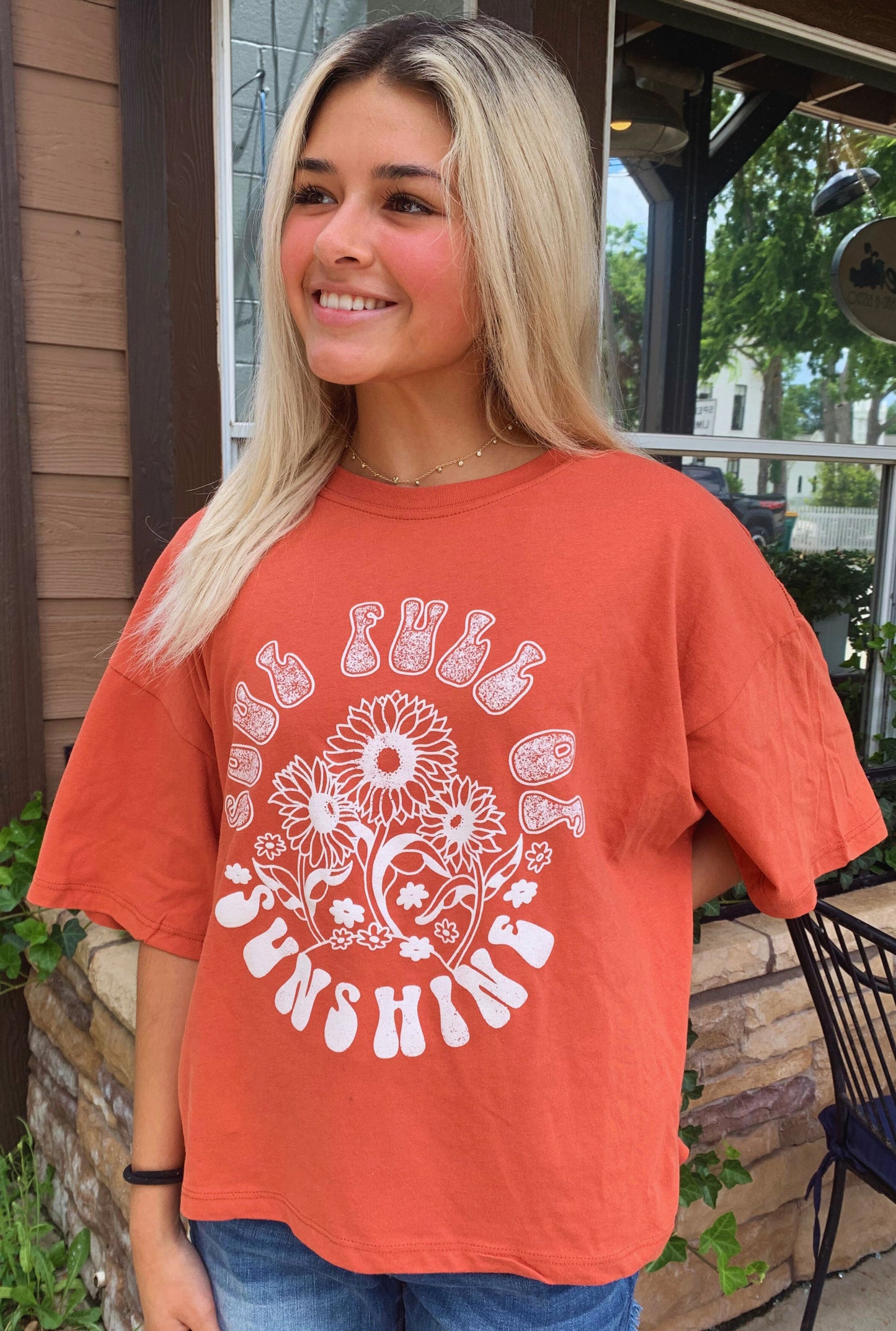 RUST SOUL FULL OF SUNSHINE TEE