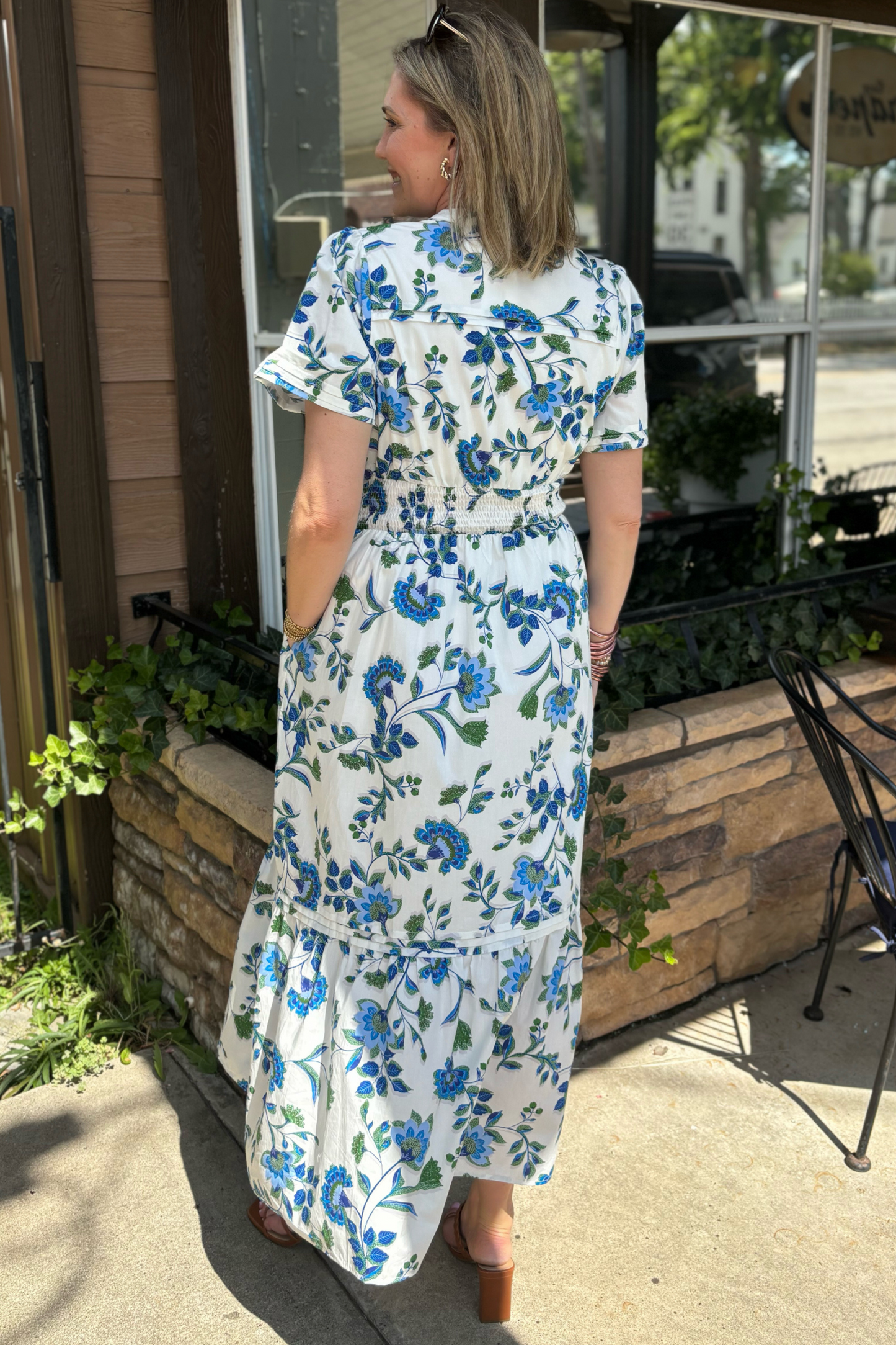 SAMARA FLORAL POPLIN MAXI