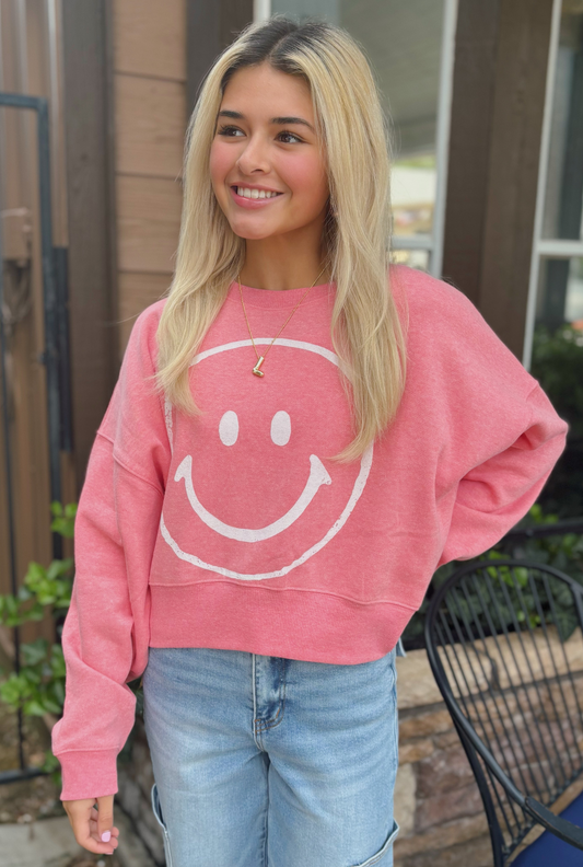 SMILE HAPPY SWEATSHIRT