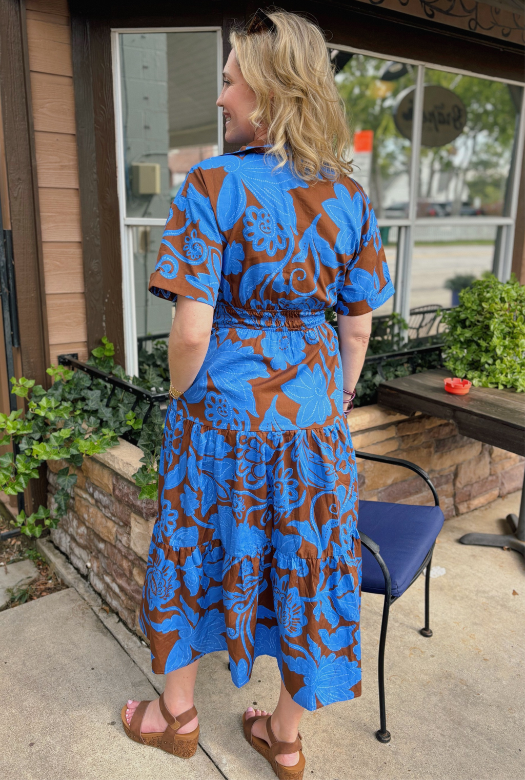 BLUE ASPEN DRESS