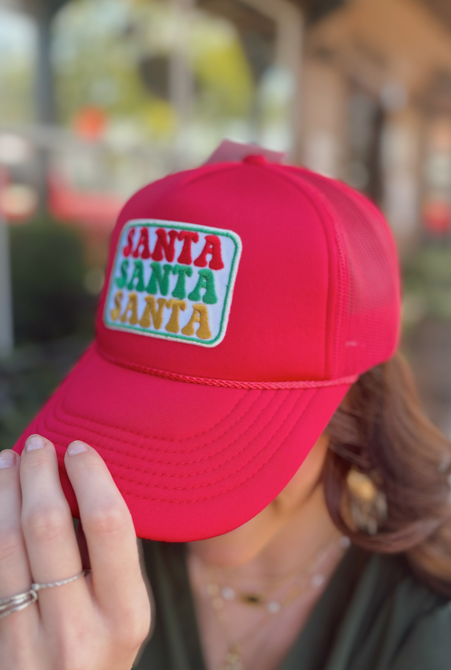 Santa Patch Trucker Hat