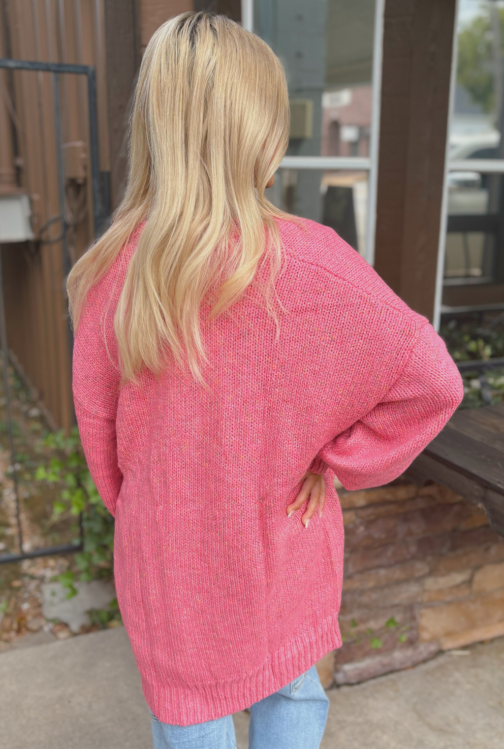 PINK JACKI CARDIGAN