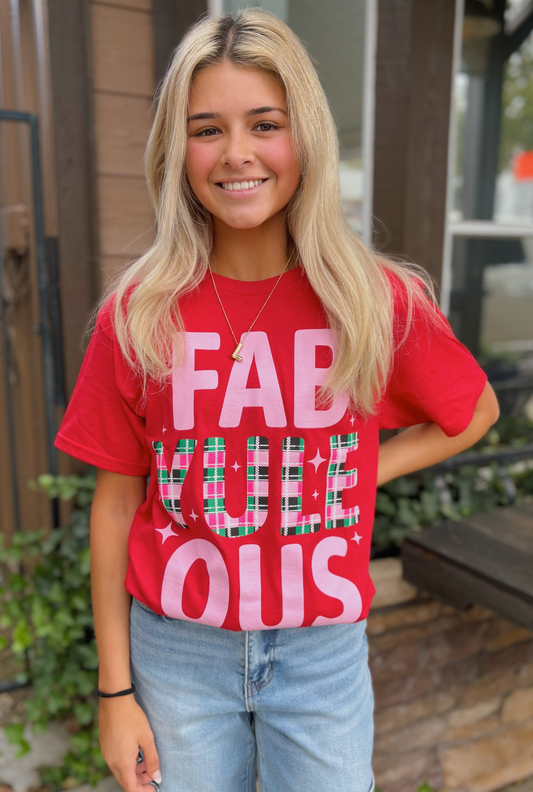 FAB YULE OUS GRAPIC TEE