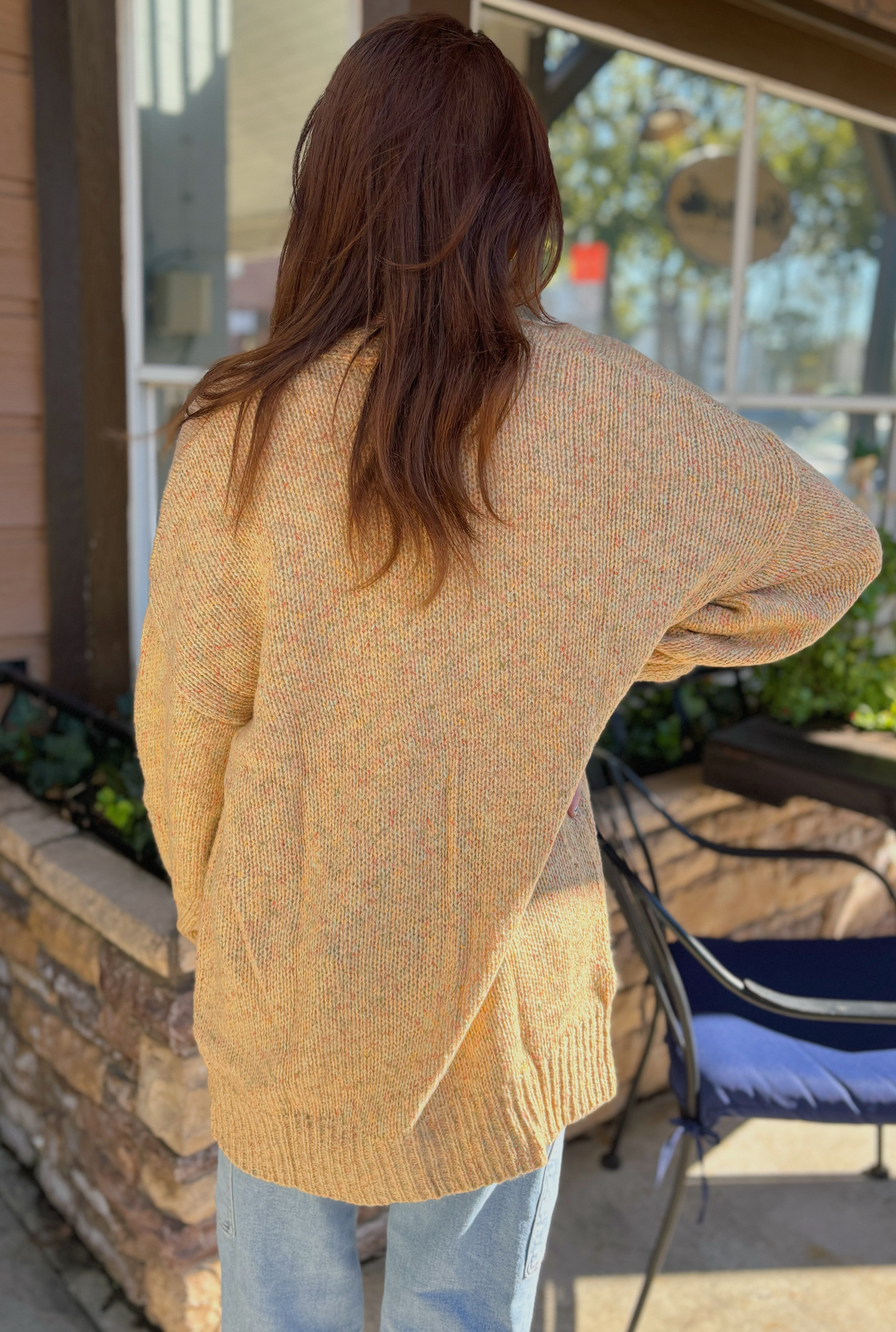 TAUPE JACKI CARDIGAN