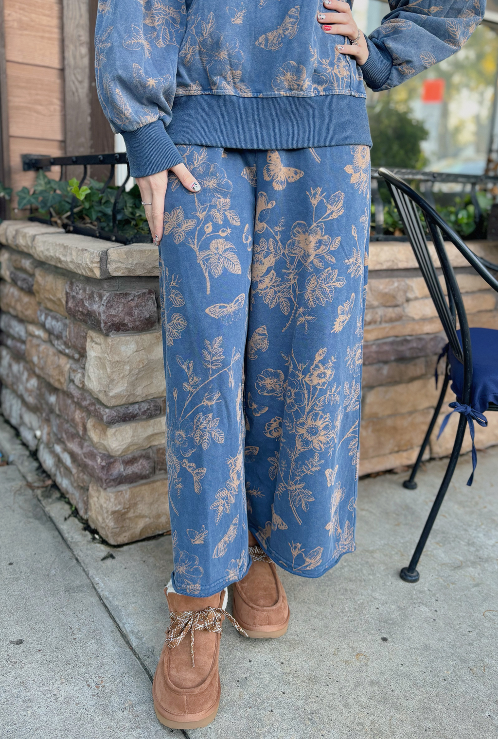 DENIM TAMMY PANTS