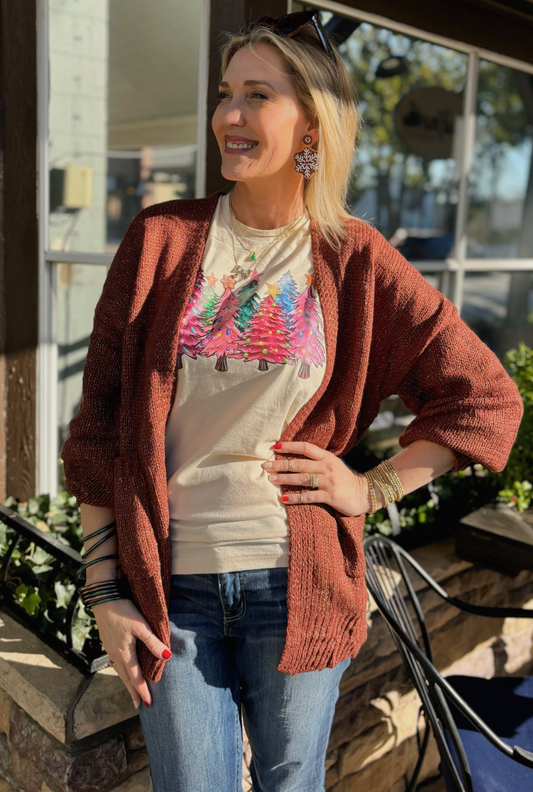 COFFEE JACKI CARDIGAN