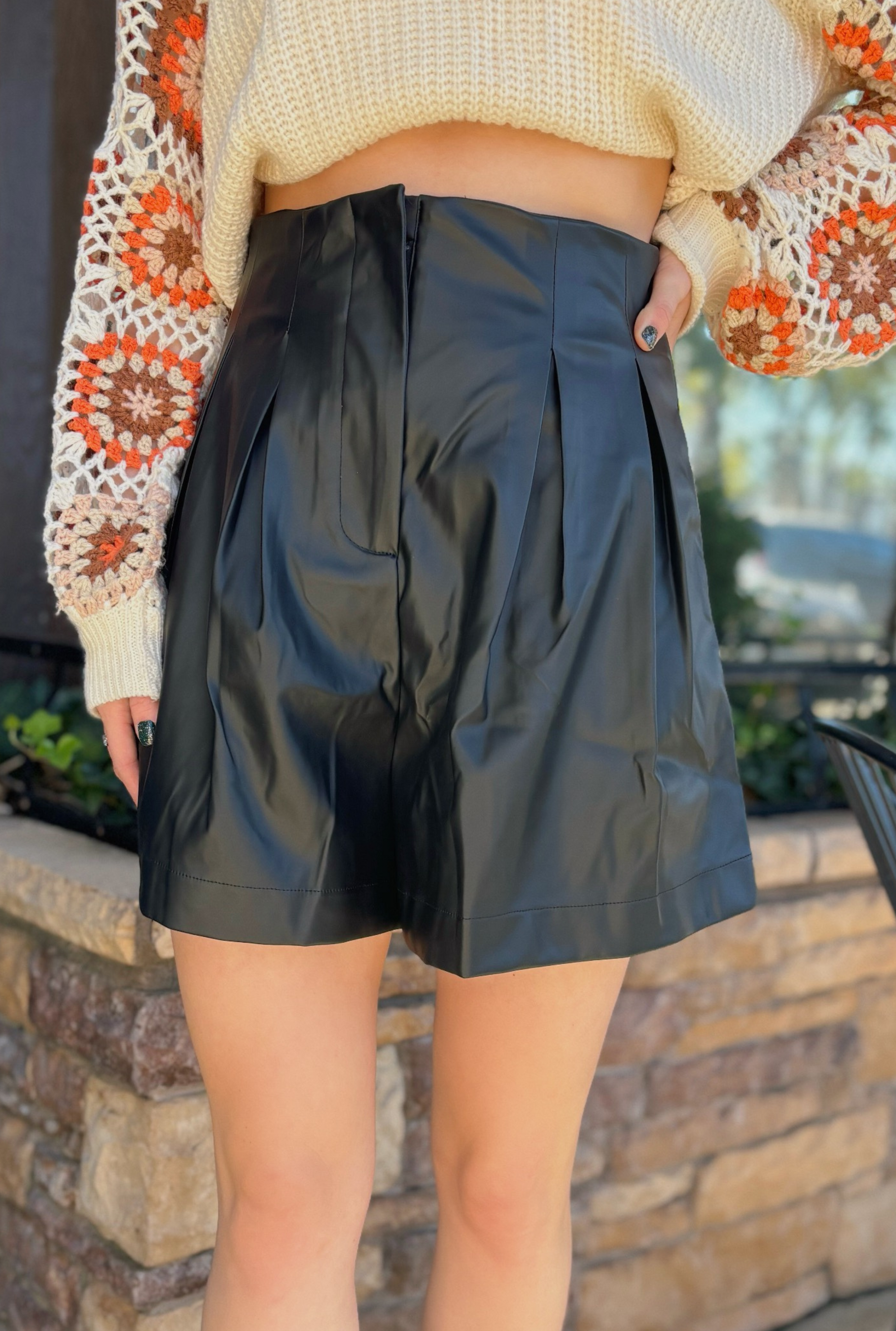 BIKER HIGH RISE SHORTS