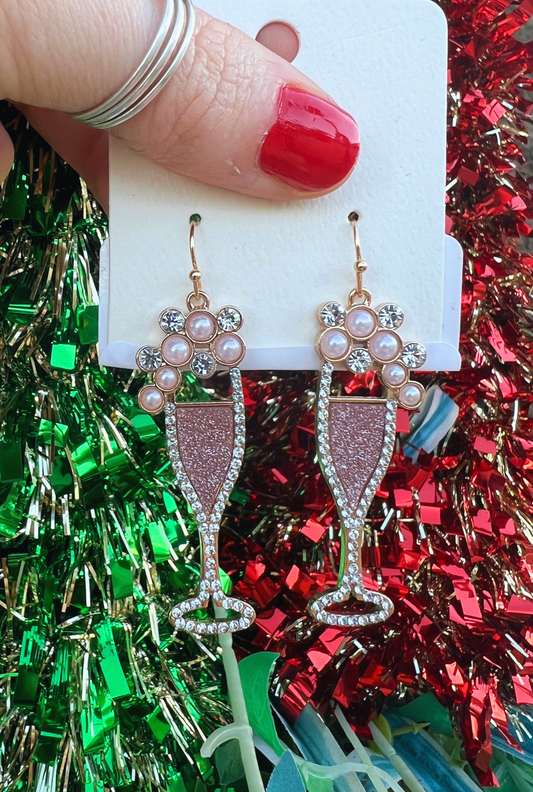 CHAMPANGE BUBBLY EARRINGS