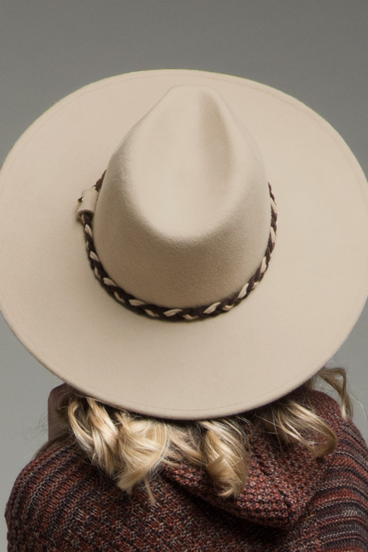 Wool Panama Hat & Braid