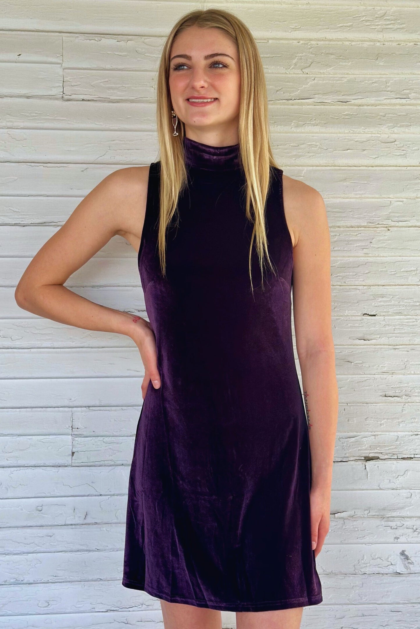 VELVET LOVE DRESS