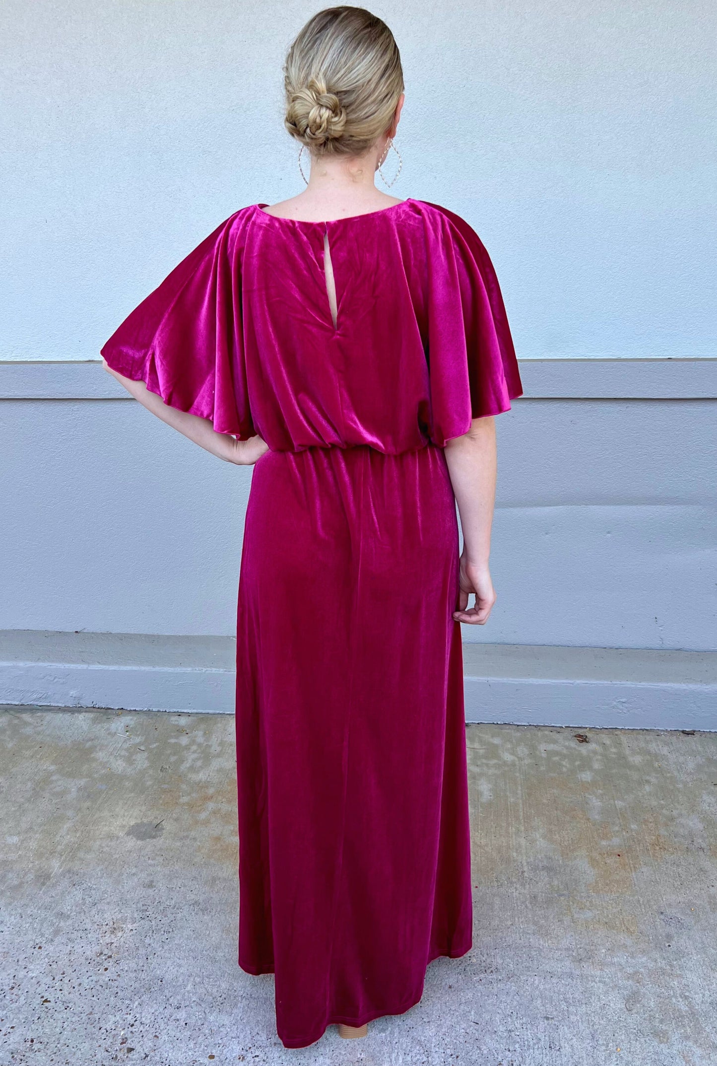 MERLOT BELLE DRESS