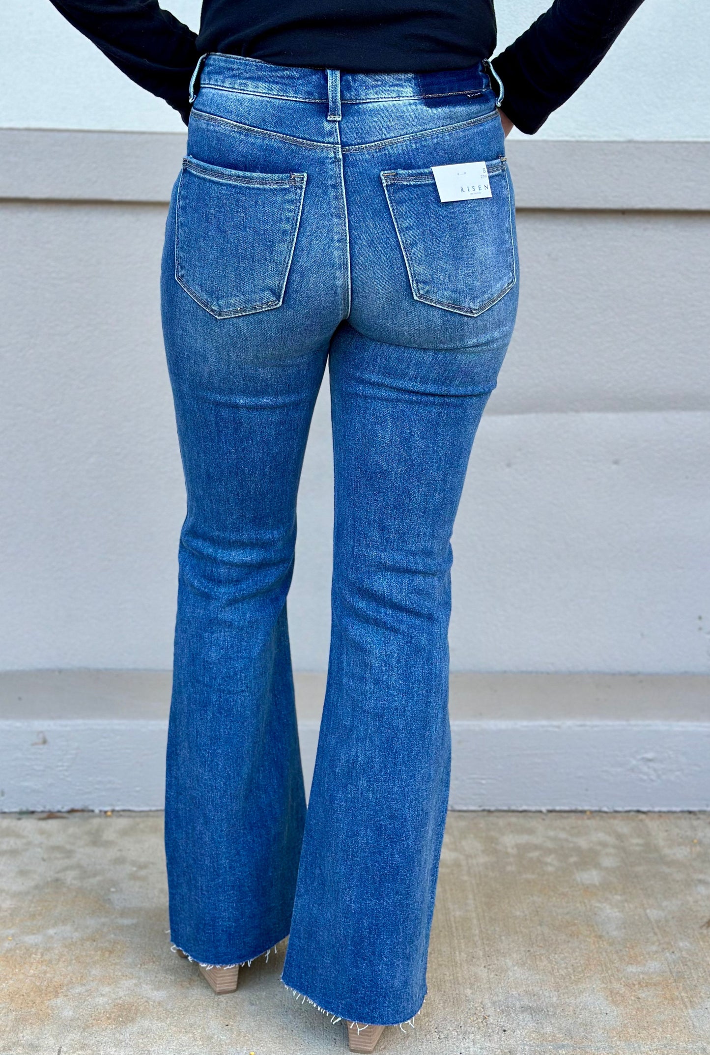 HS HEM BOOTCUT JEANS