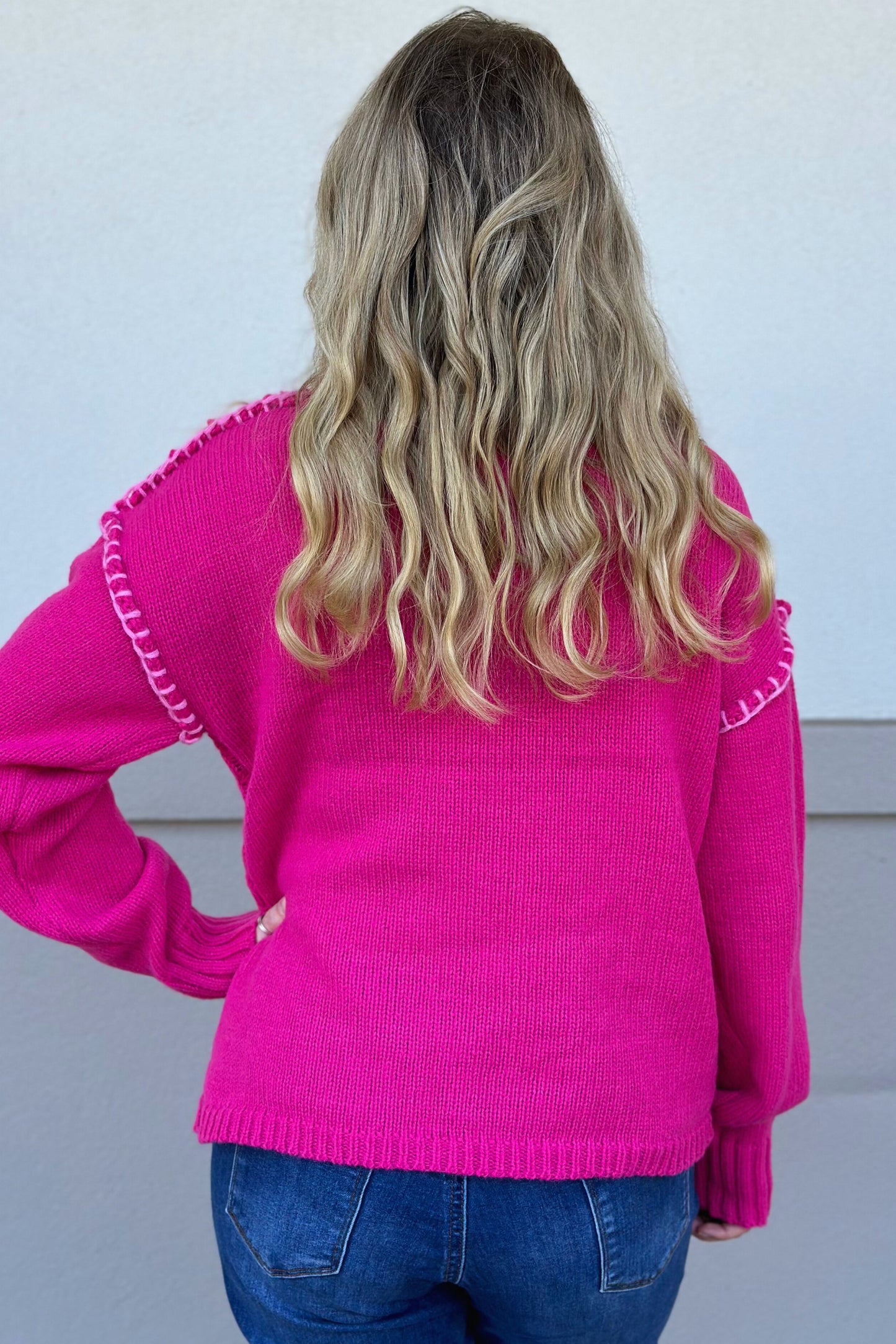 PINK RICHIE SWEATER