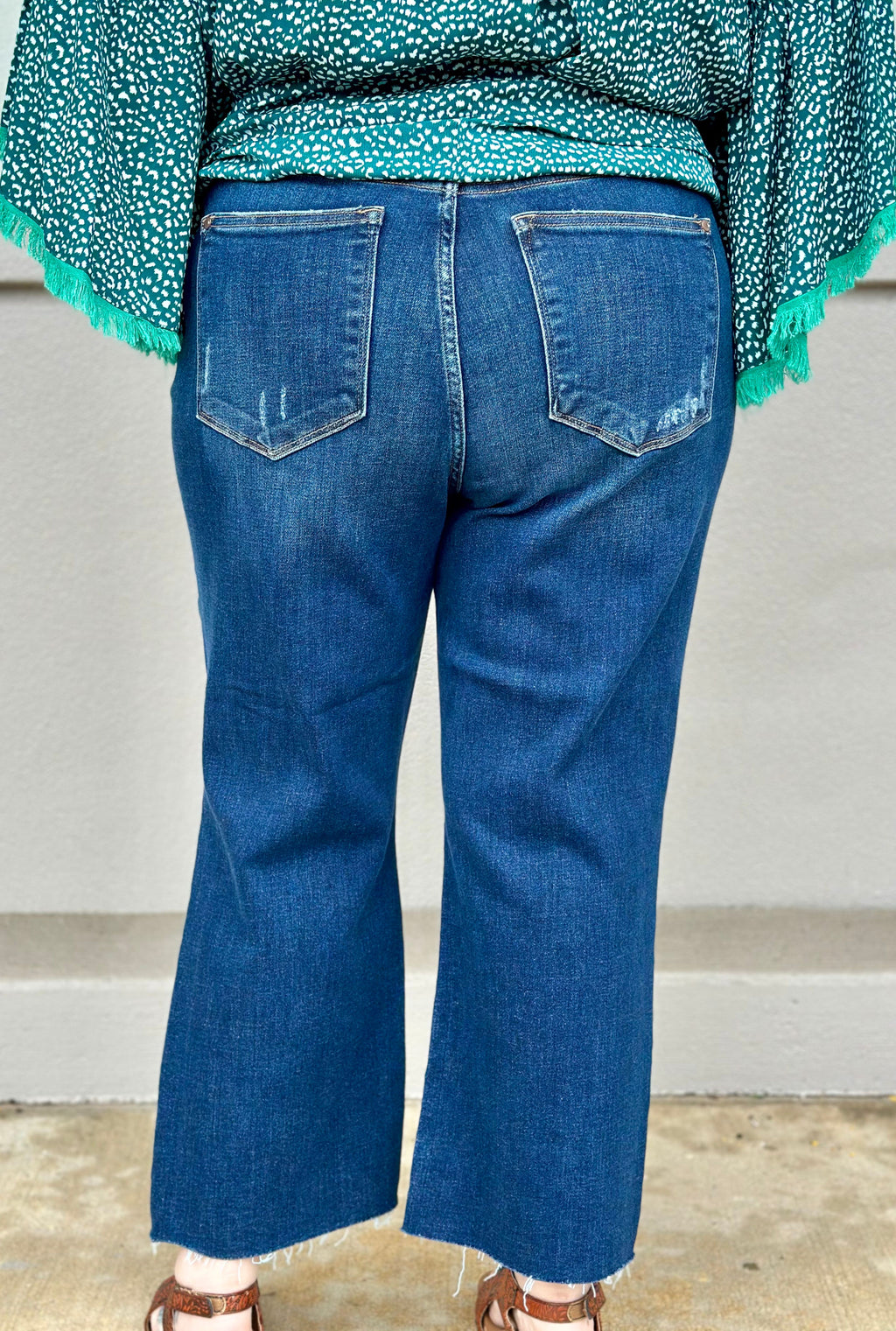 Curvy Knee Destroy Jeans