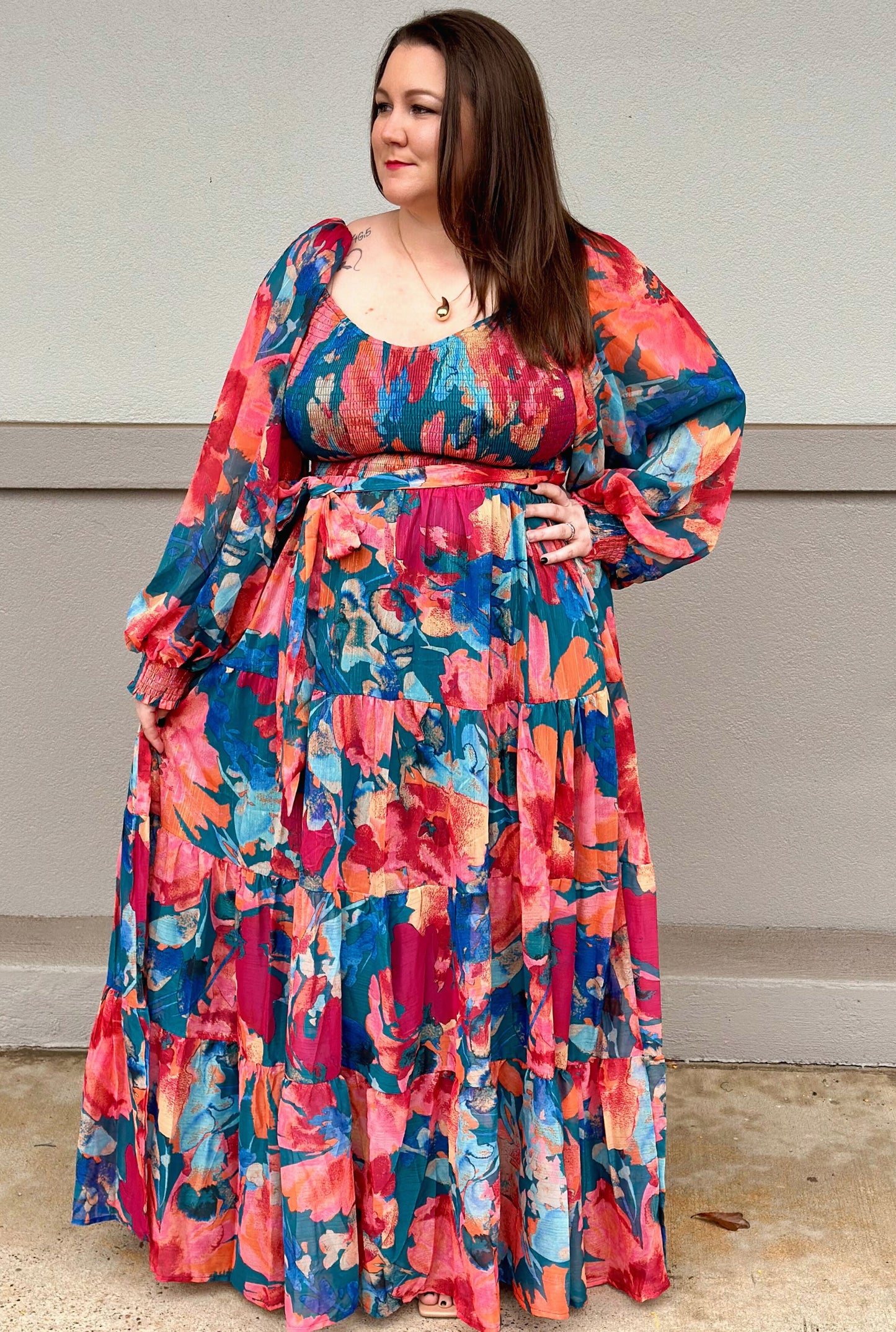 CURVY TAKE A CHANCE DRESS