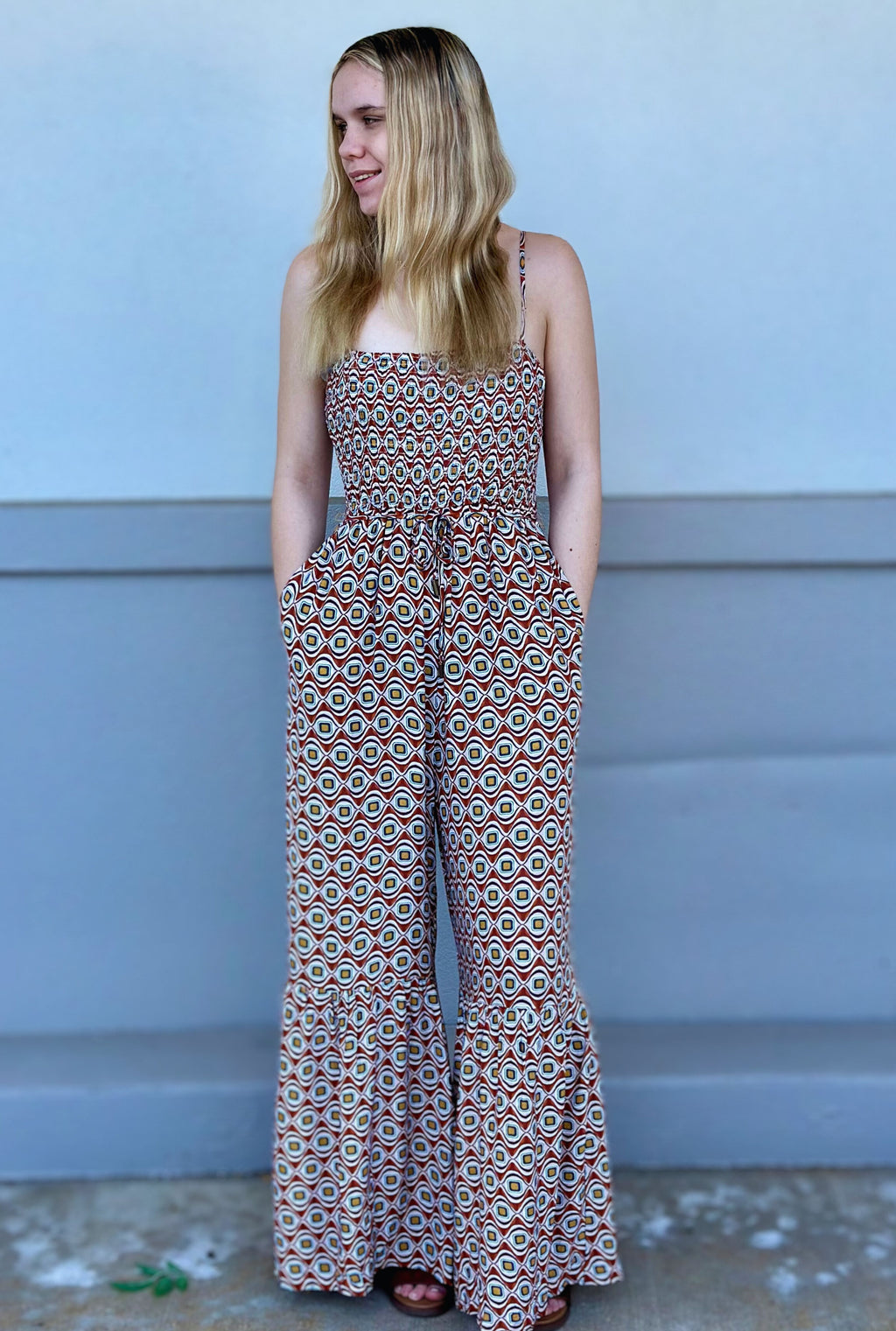 ITS WINE TIME JUMPSUIT