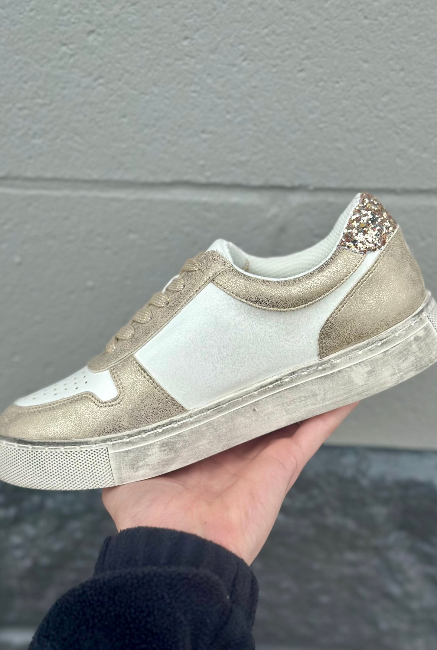 GOLD CONSTELLATION SNEAKERS