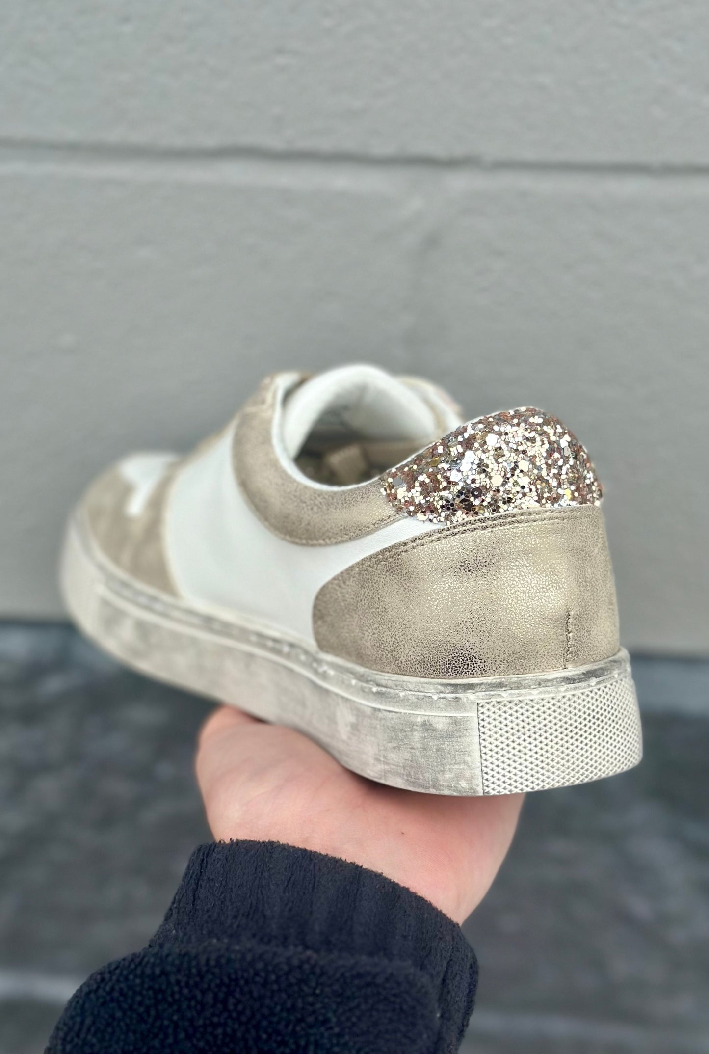 GOLD CONSTELLATION SNEAKERS